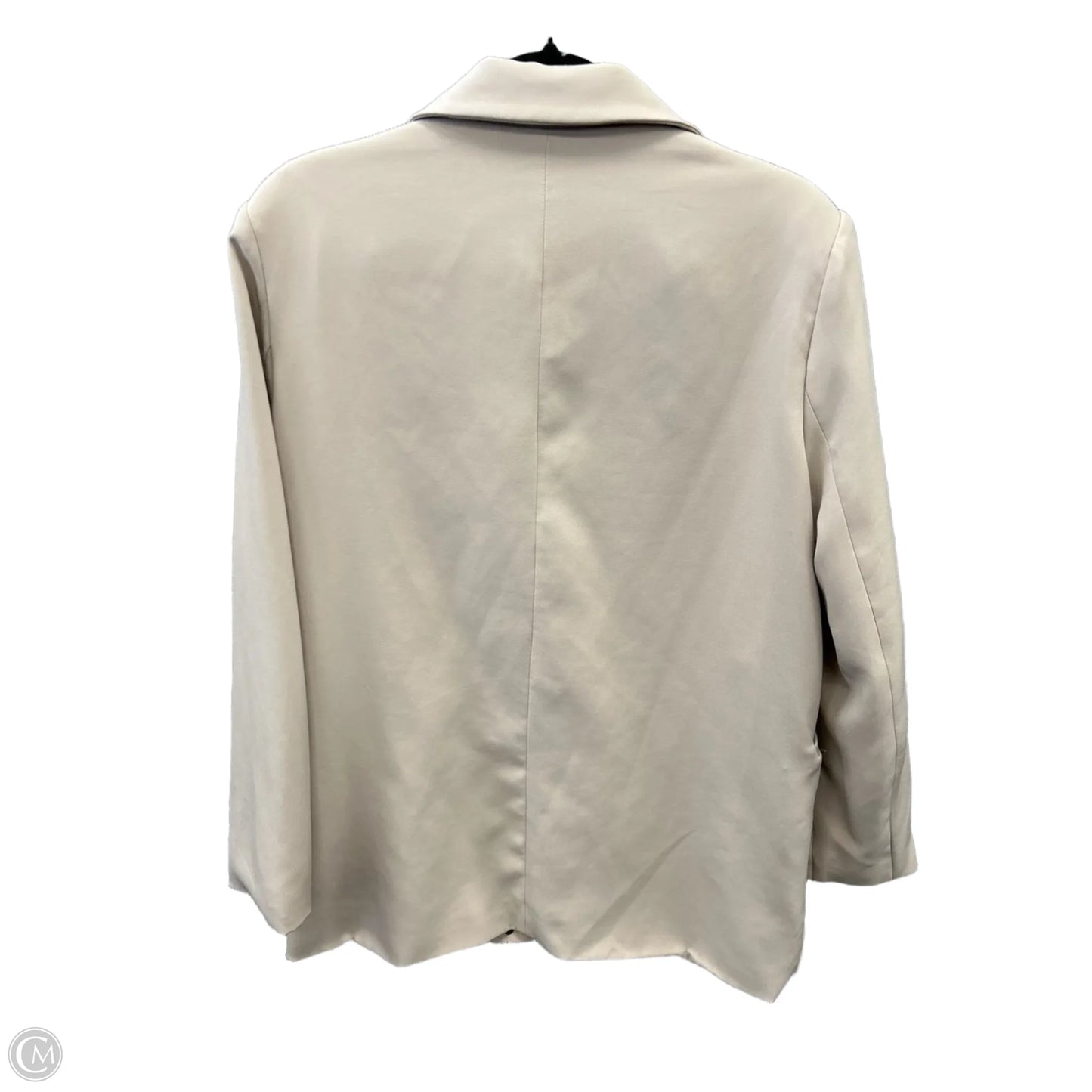 Blazer By Clothes Mentor In Tan, Size: L