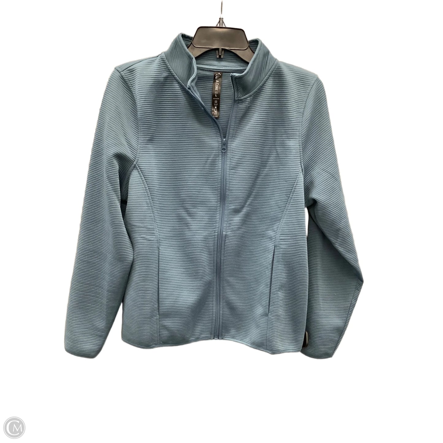 Sweatshirt Collar By Clothes Mentor In Blue, Size: L