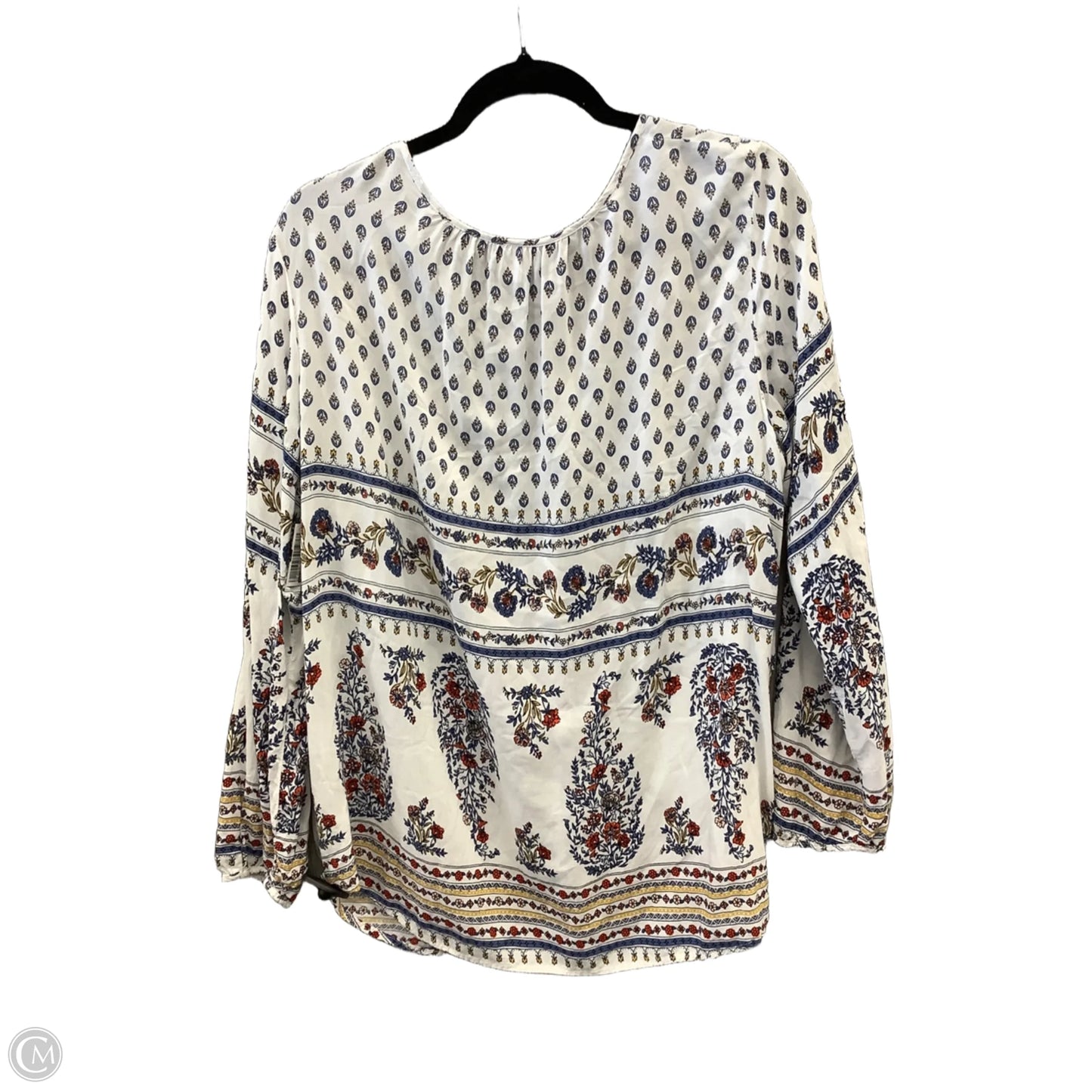 Top Long Sleeve By Old Navy In White, Size: Xxl