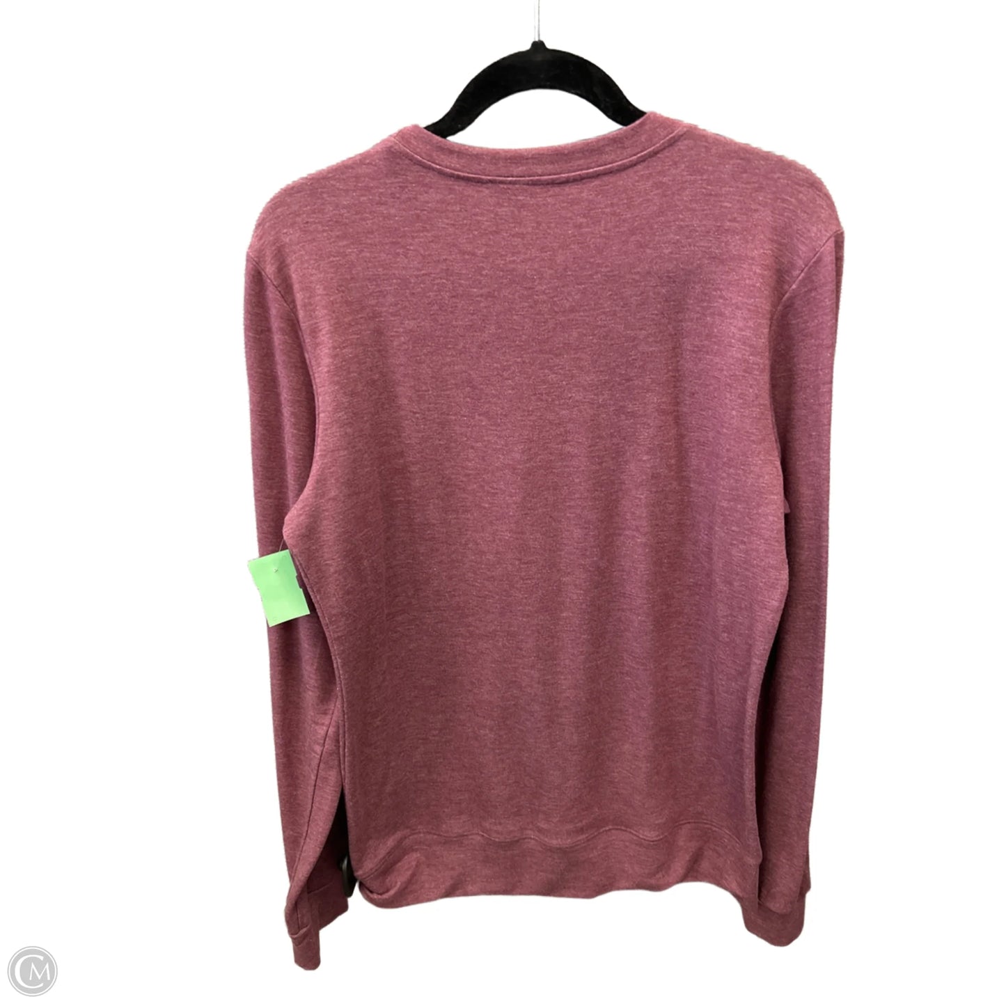 Top Long Sleeve By Clothes Mentor In Purple, Size: L