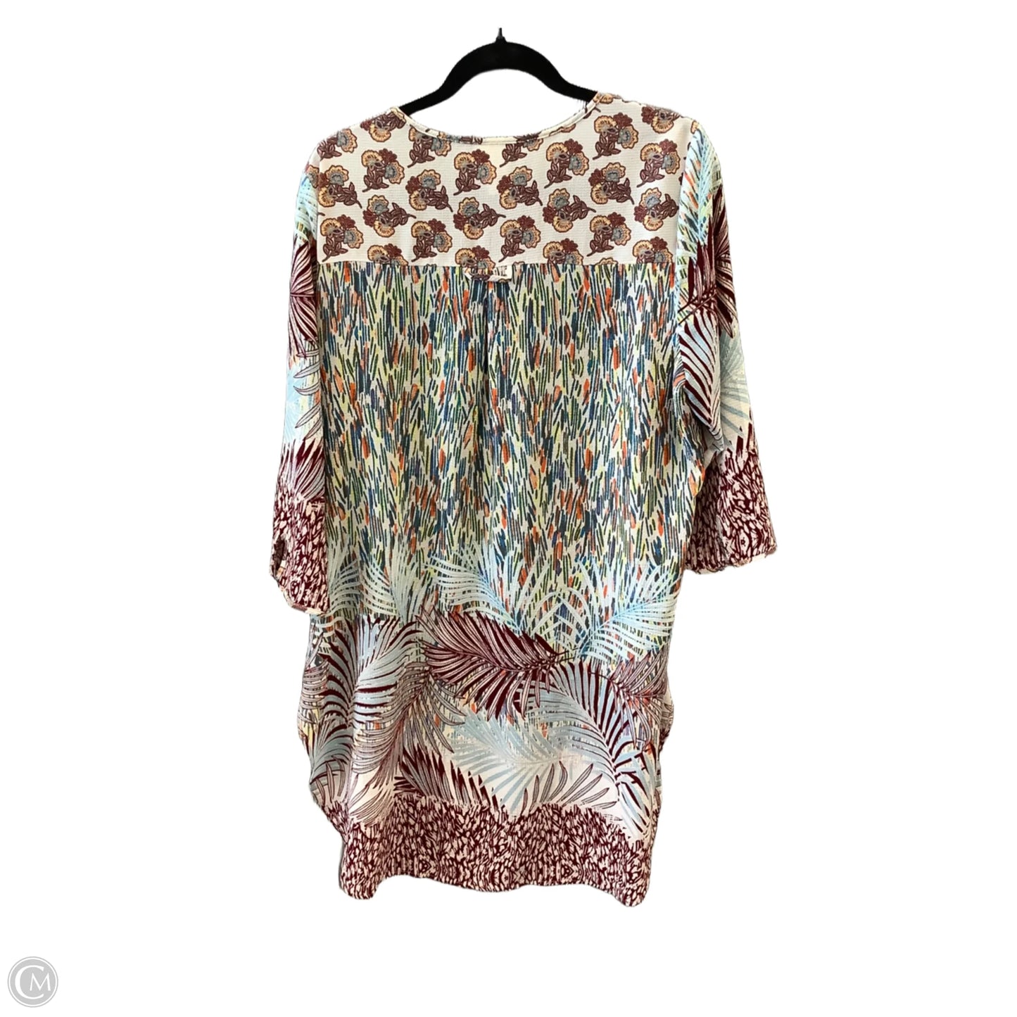Dress Casual Midi By Figuero & Flower In Bronze, Size: L