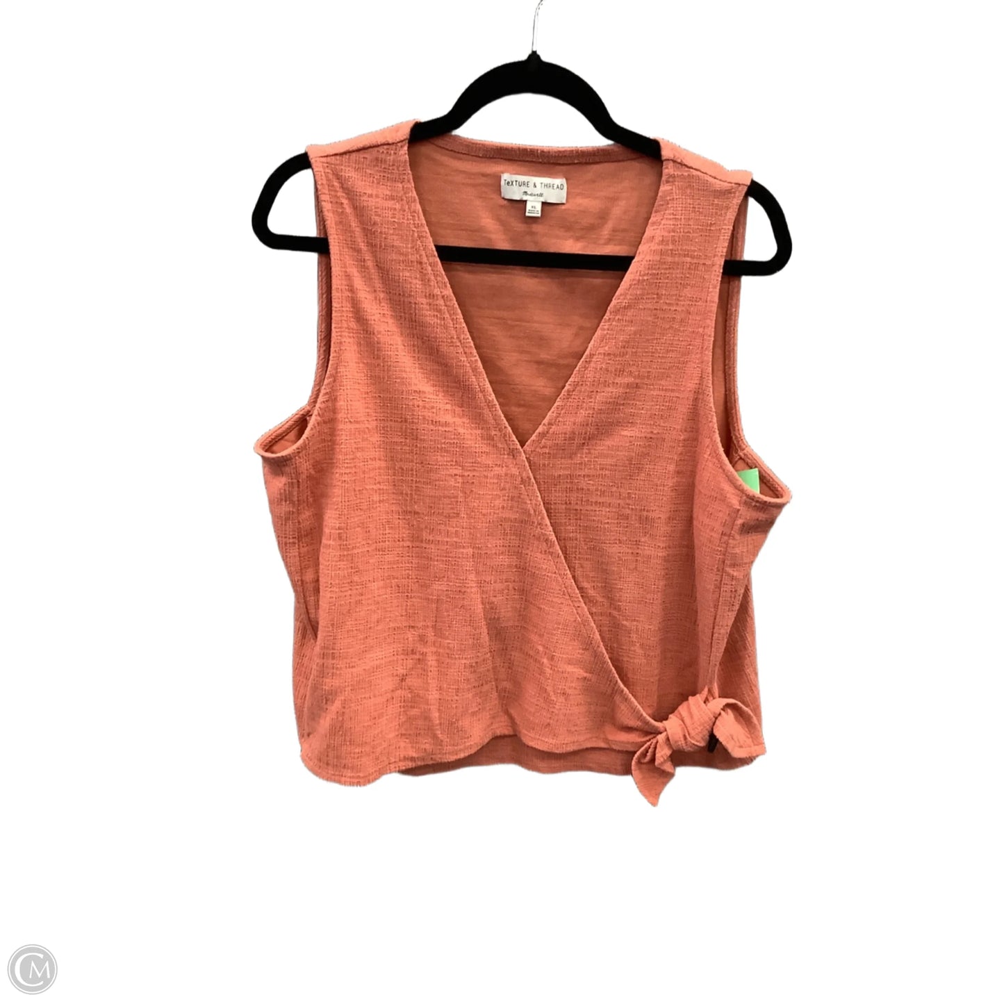 Top Sleeveless By Clothes Mentor In Orange, Size: Xl