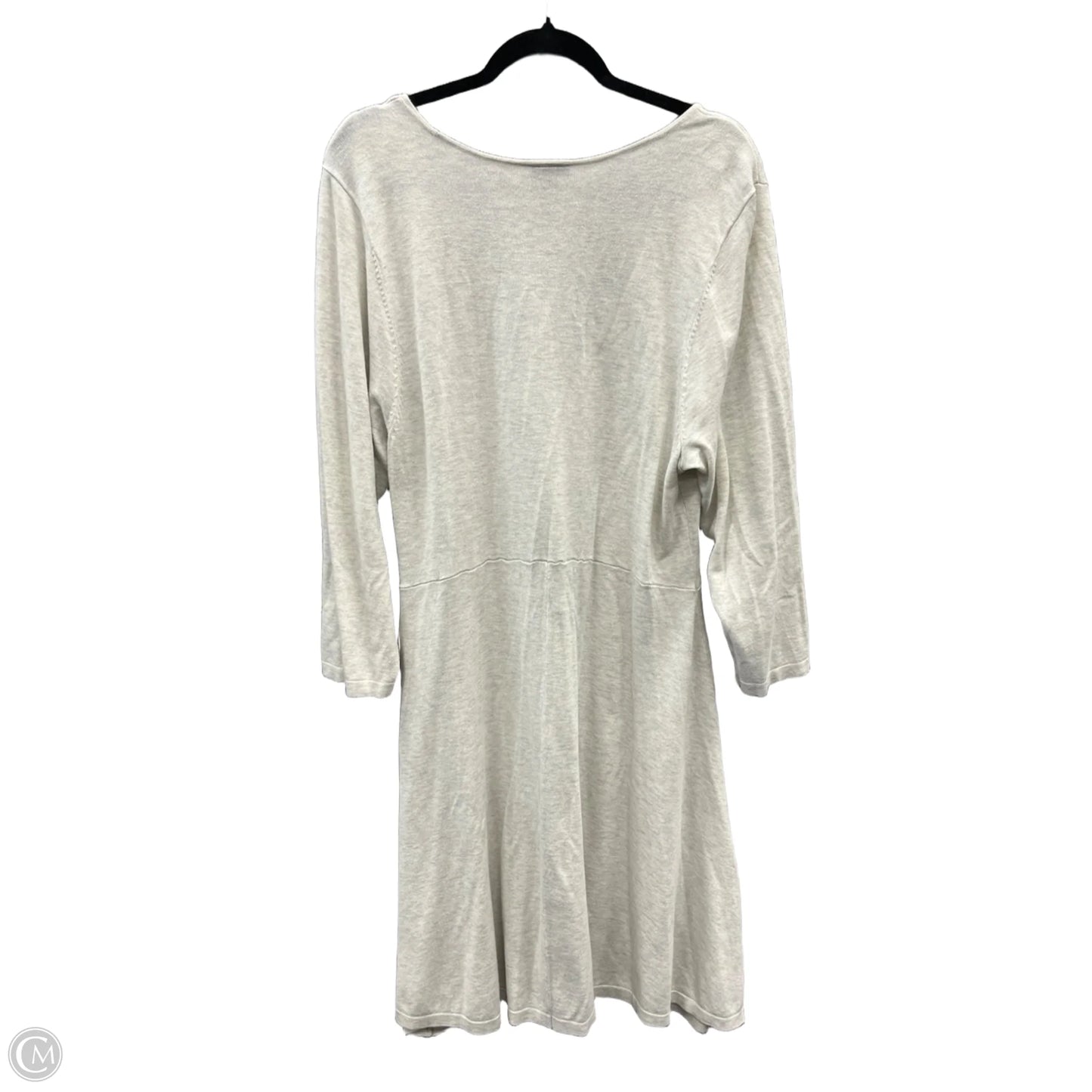 Dress Casual Midi By Torrid In Cream, Size: 3x