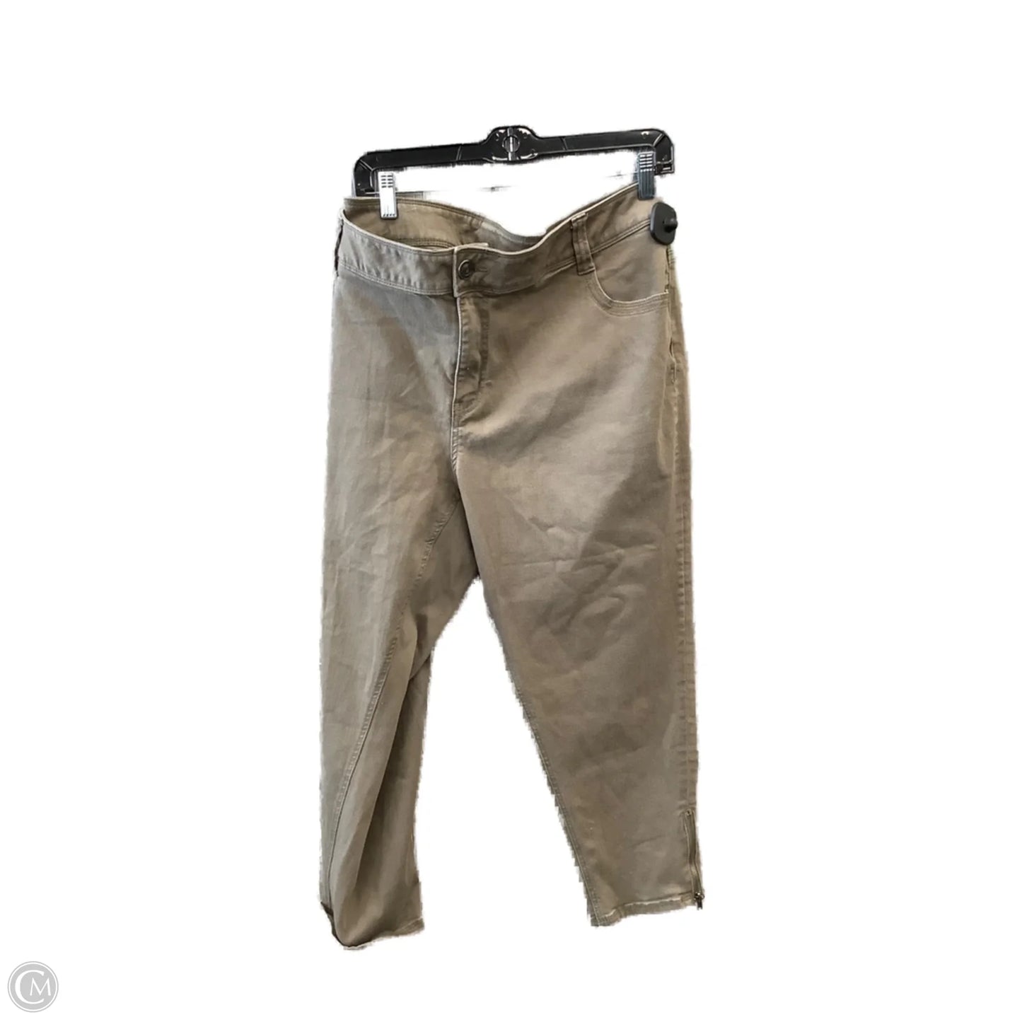 Jeans Straight By Lane Bryant In Green, Size: 22