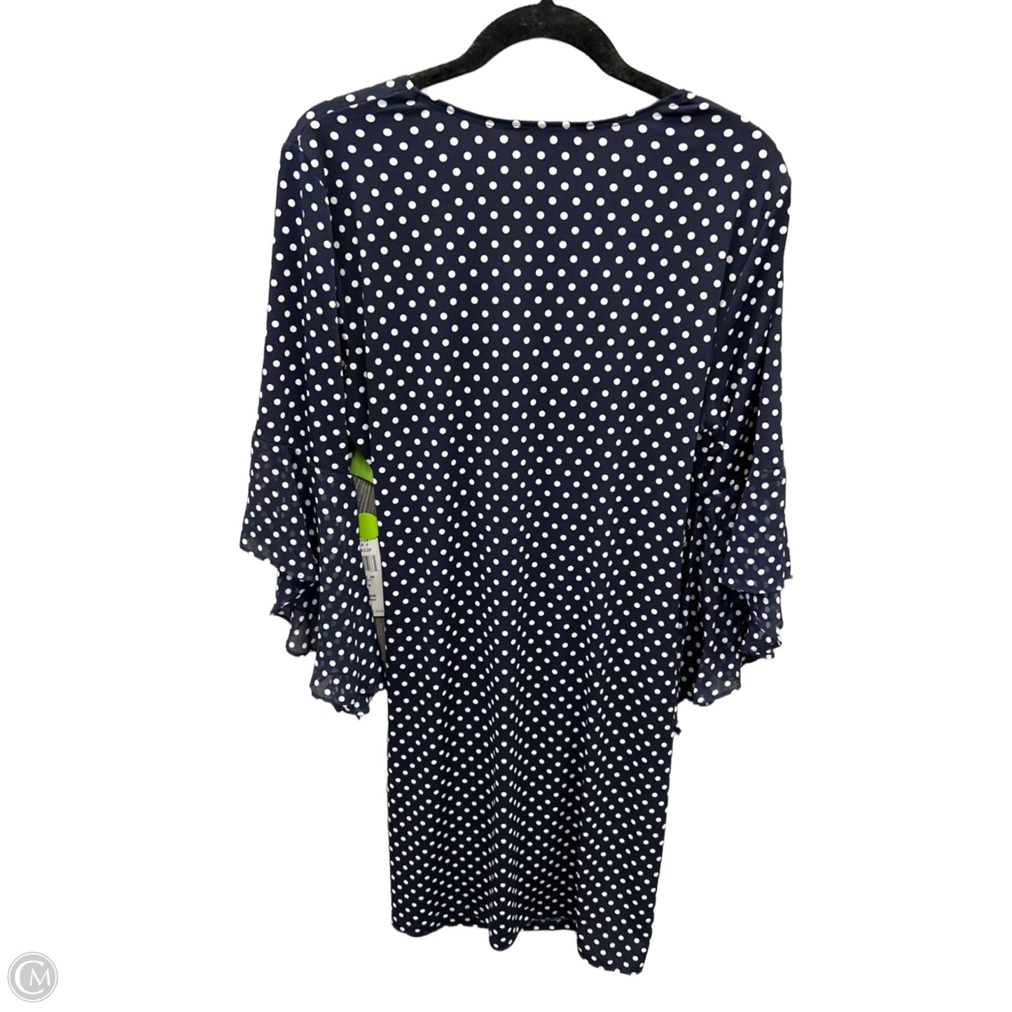 Dress Casual Short By Msk In Polkadot Pattern, Size: L