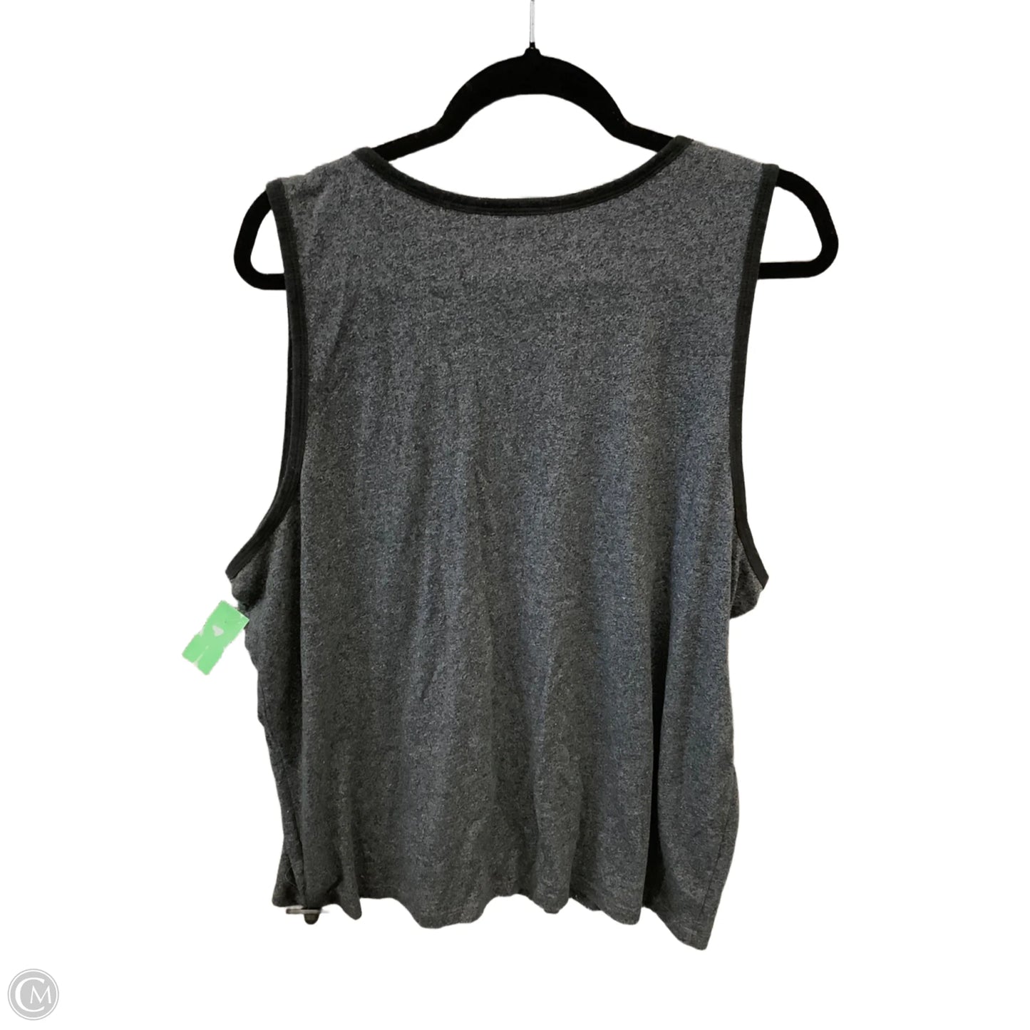 Top Sleeveless By Old Navy In Grey, Size: Xxl