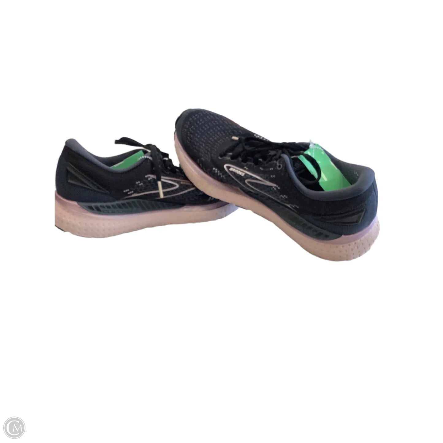 Shoes Athletic By Brooks In Black & Pink, Size: 9