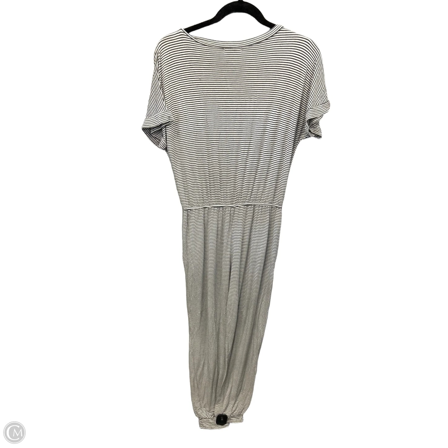 Jumpsuit By Pink Lily In Striped Pattern, Size: Xl