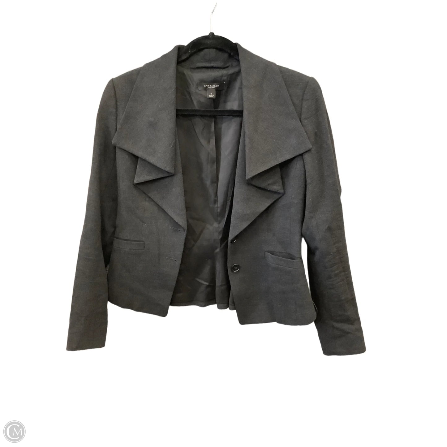 Blazer By Ann Taylor In Black, Size: Xs