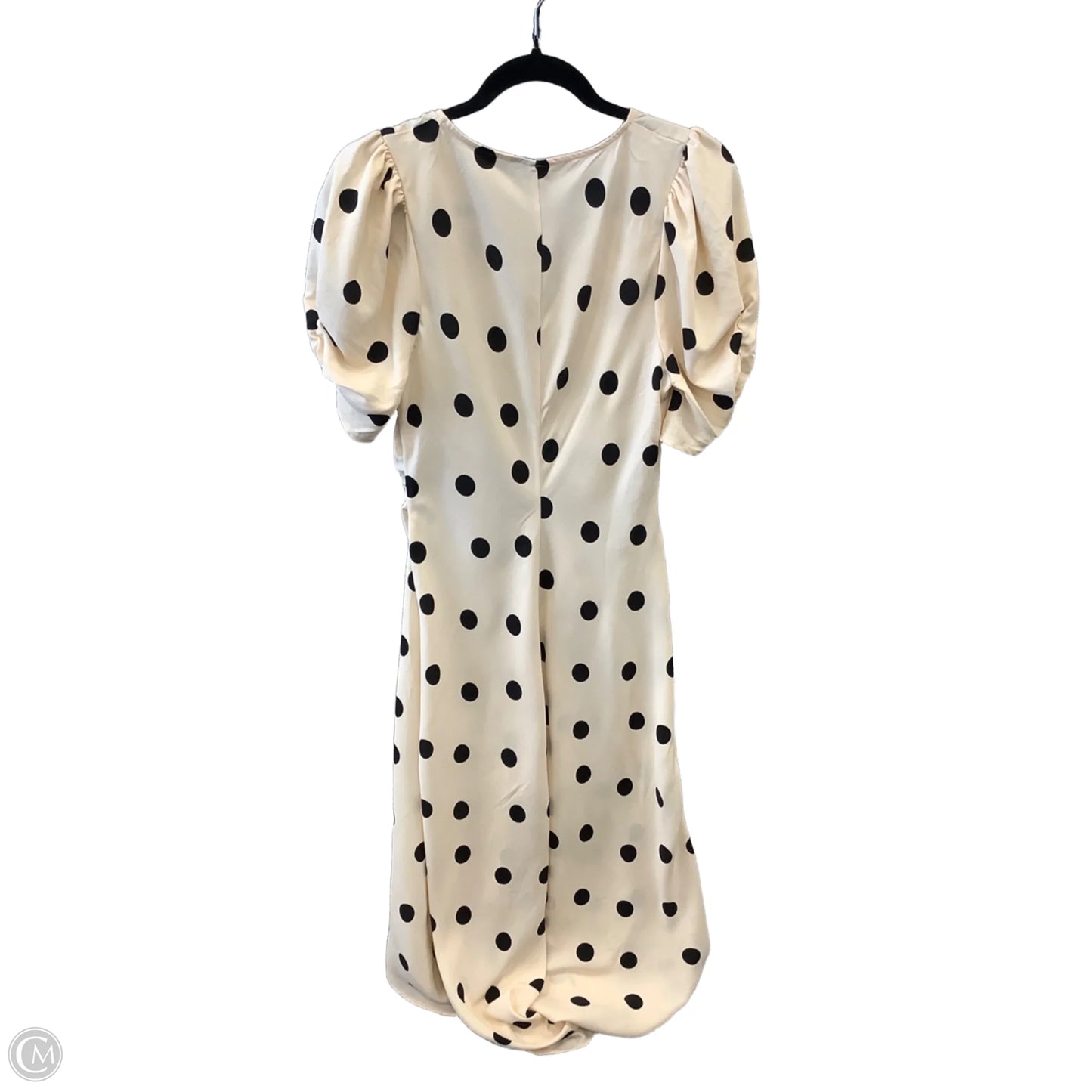 Dress Casual Maxi By A New Day In Polkadot Pattern, Size: M