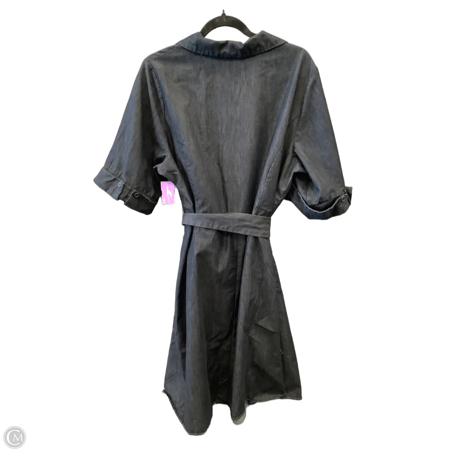 Dress Casual Midi By Lane Bryant In Grey, Size: 3x