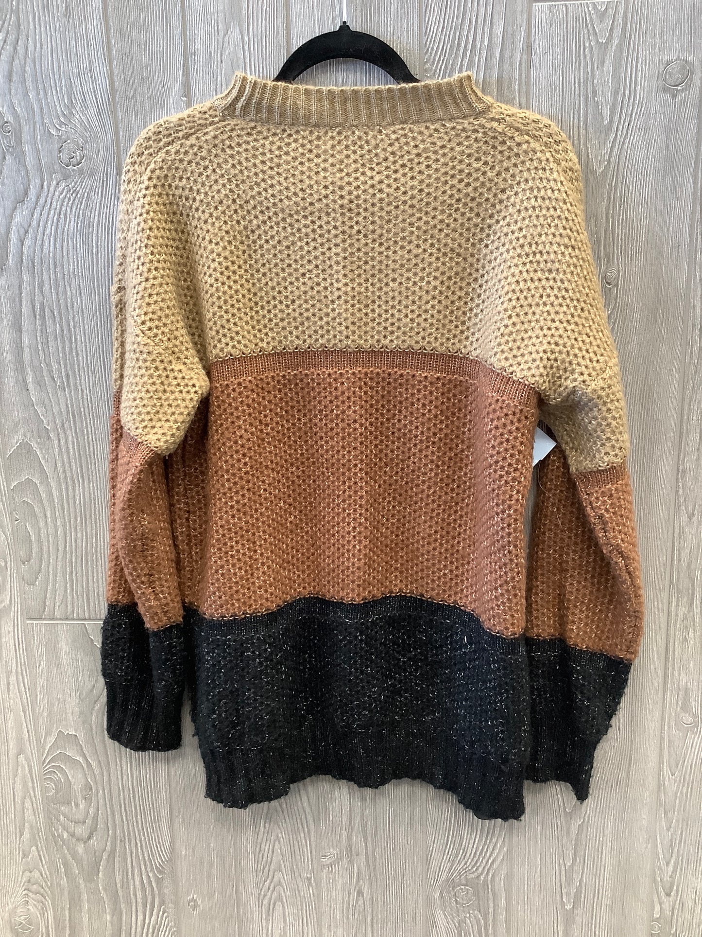 Sweater By Clothes Mentor In Brown, Size: M