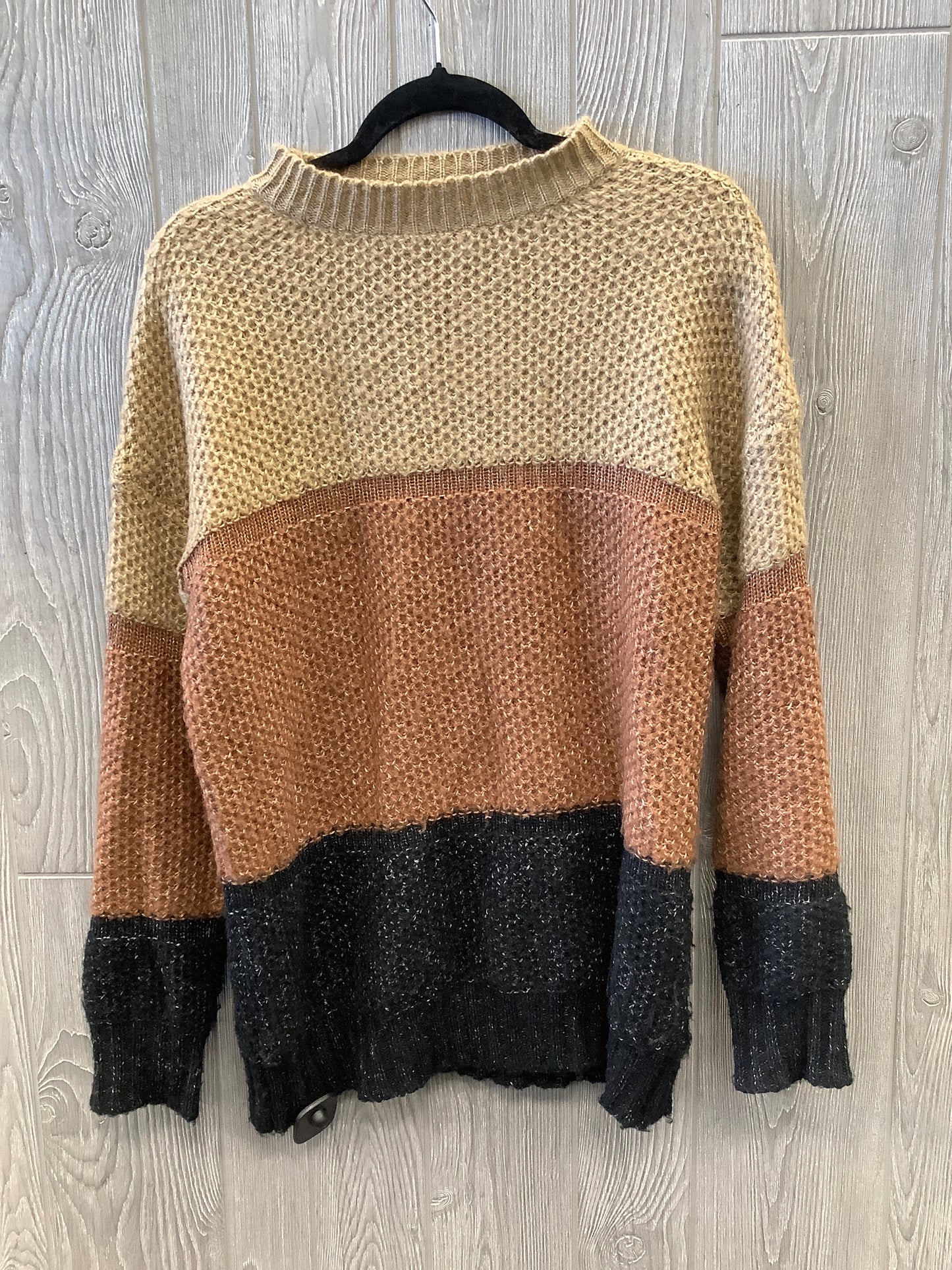 Sweater By Clothes Mentor In Brown, Size: M