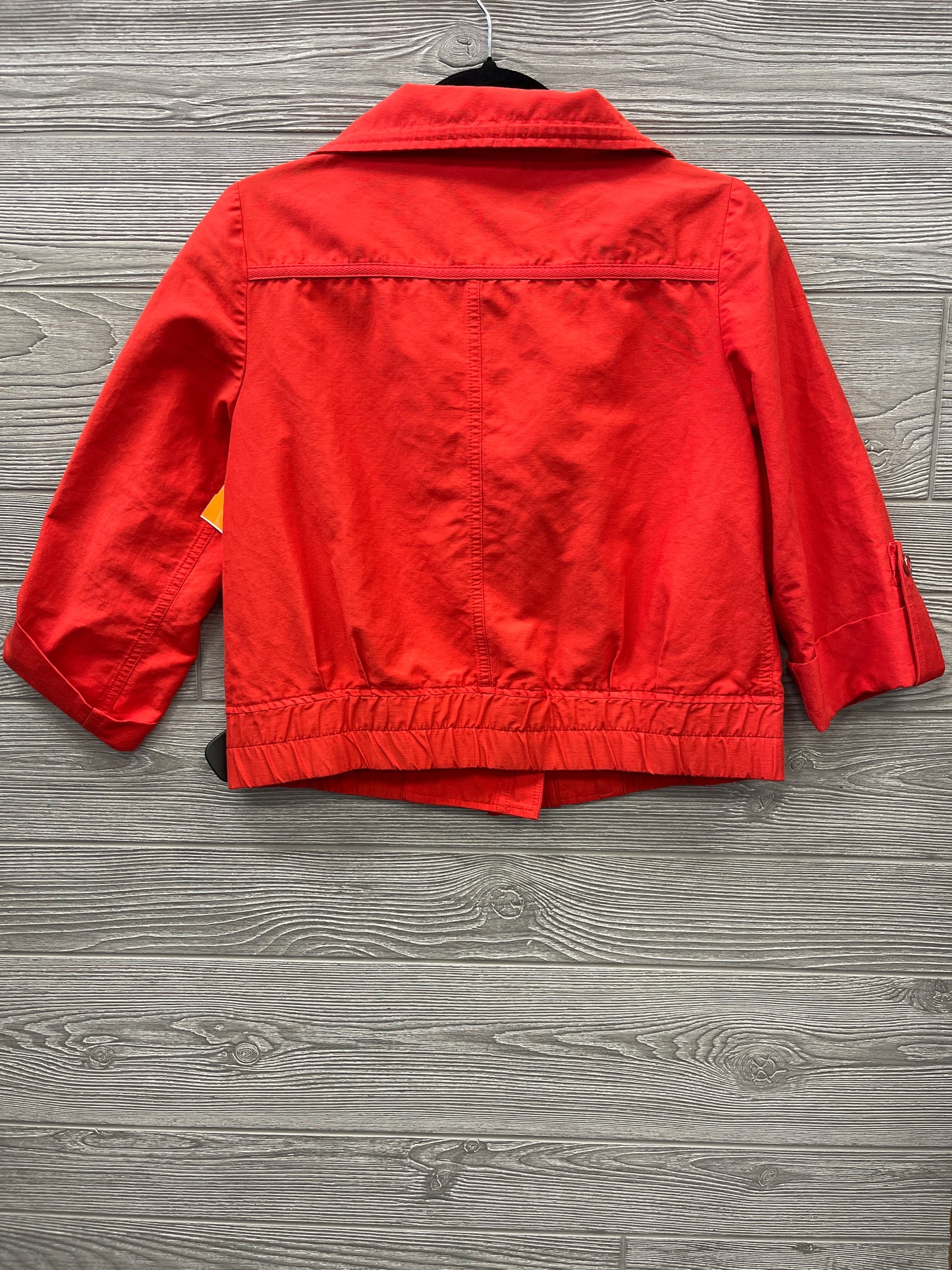 Jacket Other By Chicos In Orange, Size: S