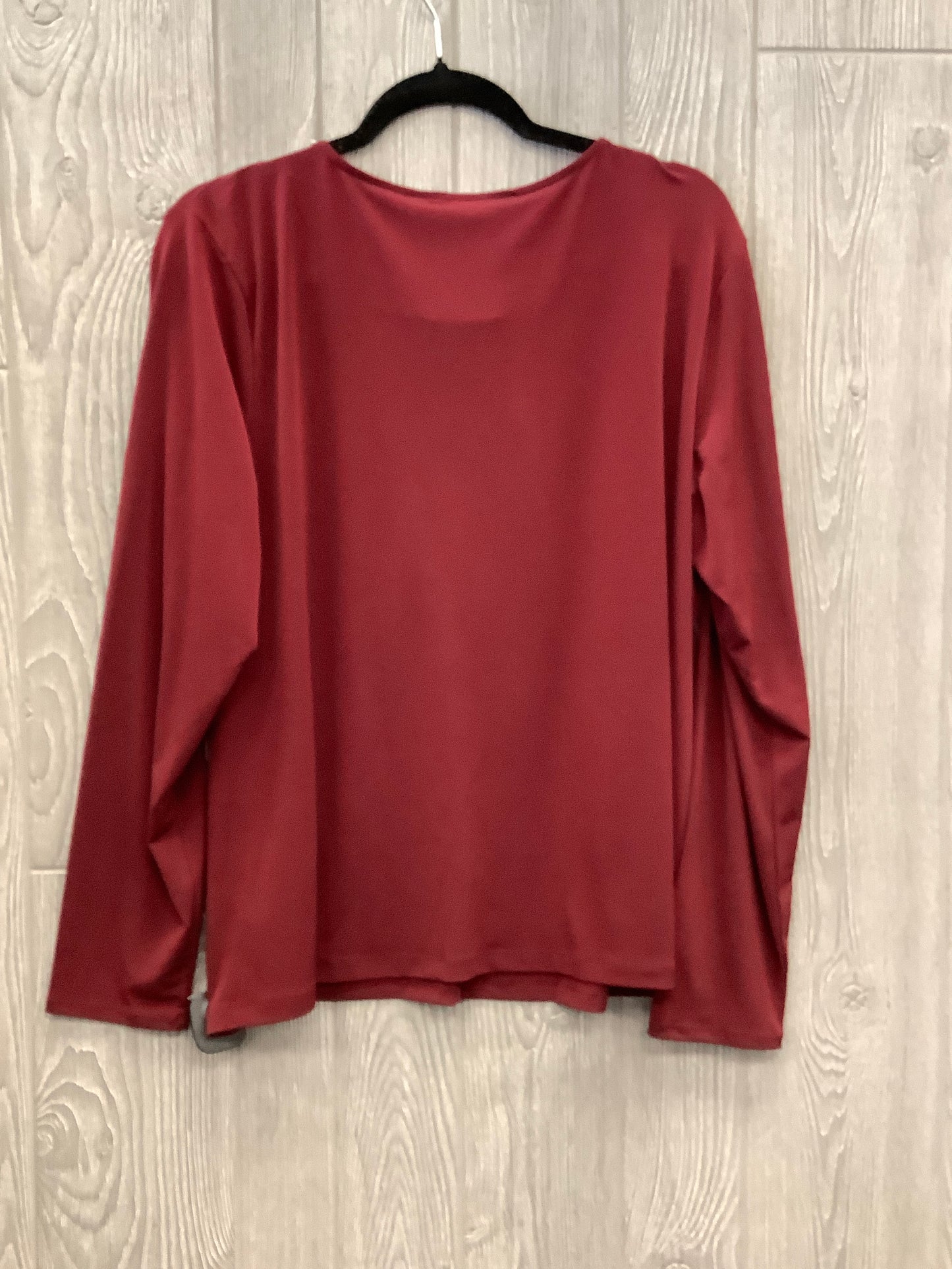 Top Long Sleeve By Liz Claiborne Size: Xxl