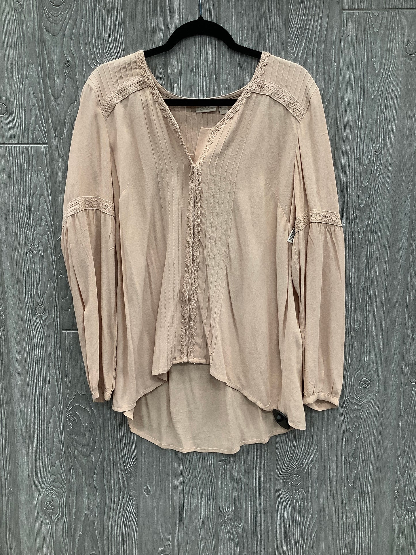 Top Long Sleeve By Logo Size: Xs