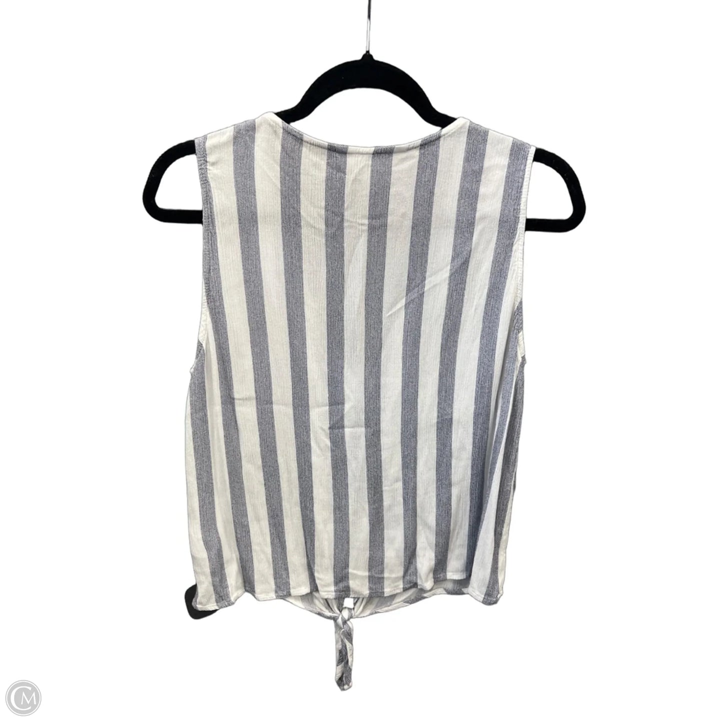 Top Sleeveless By Market & Spruce In Striped Pattern, Size: M