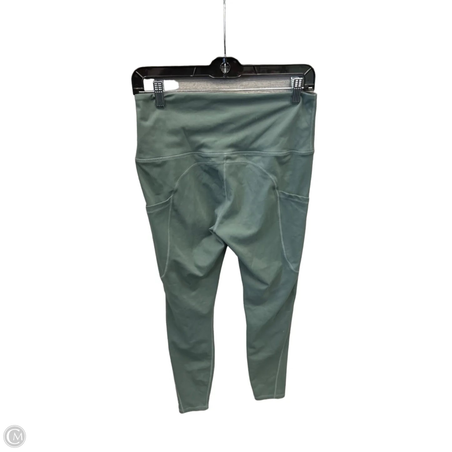 Athletic Leggings By Clothes Mentor In Green, Size: L