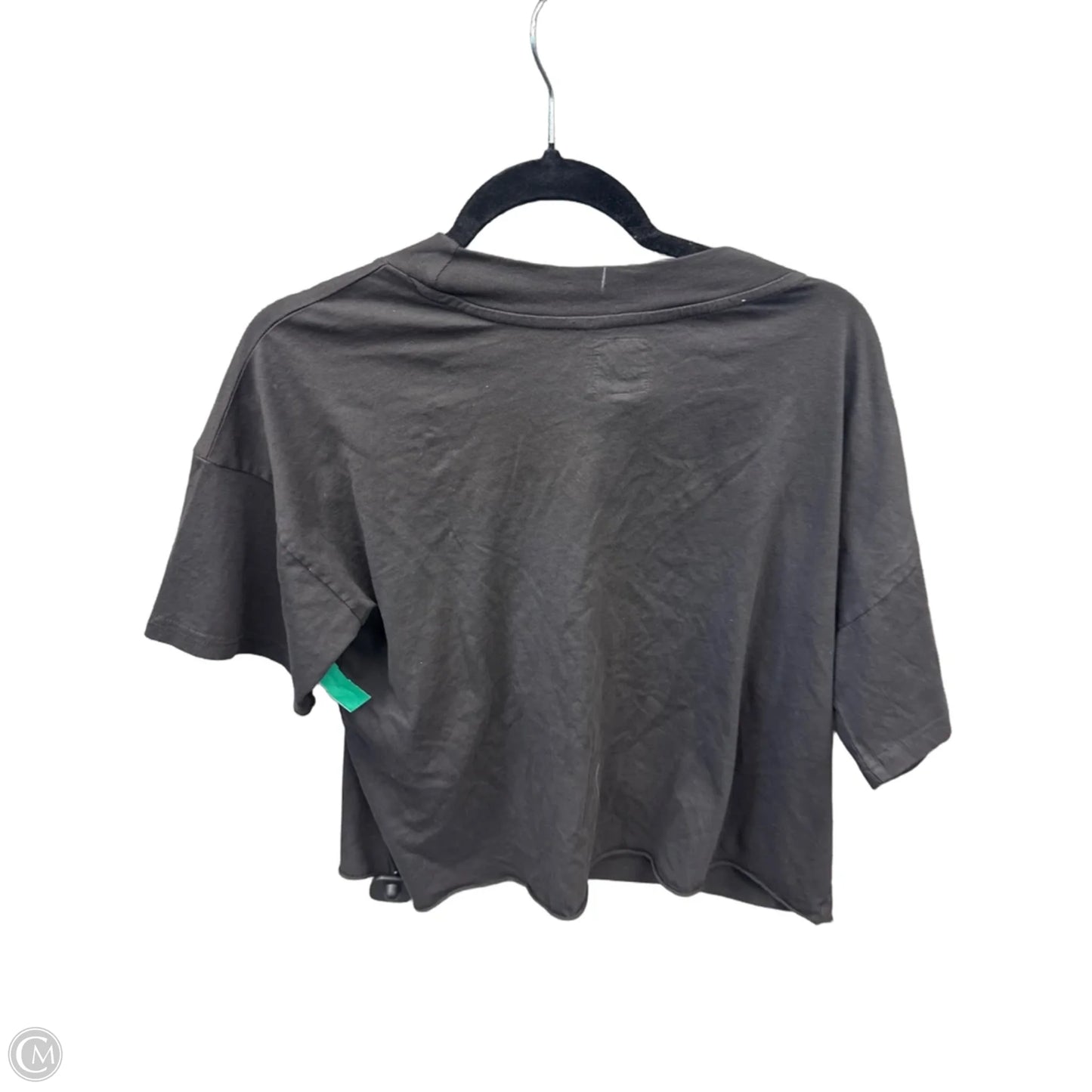 Top Short Sleeve By Buckle Black In Black, Size: L