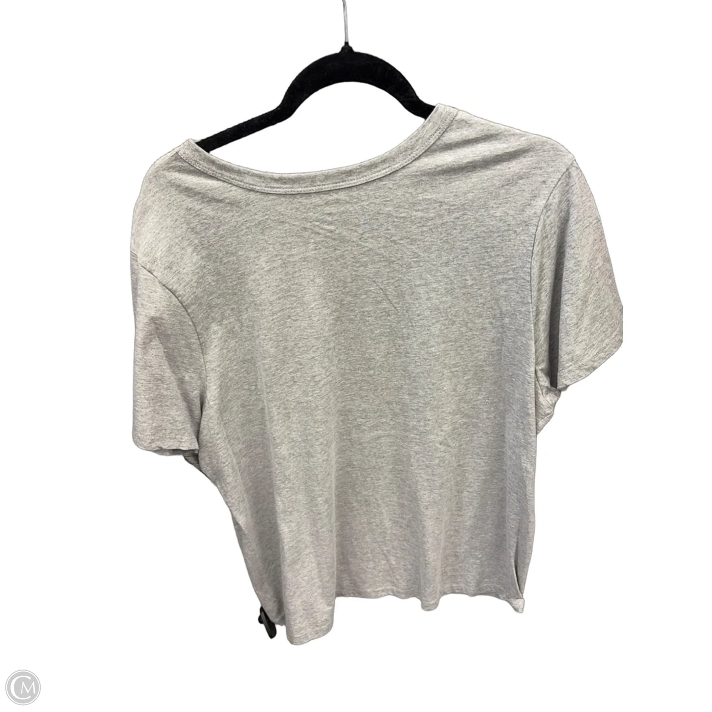 Top Short Sleeve By Zoe And Liv In Grey, Size: Xxl