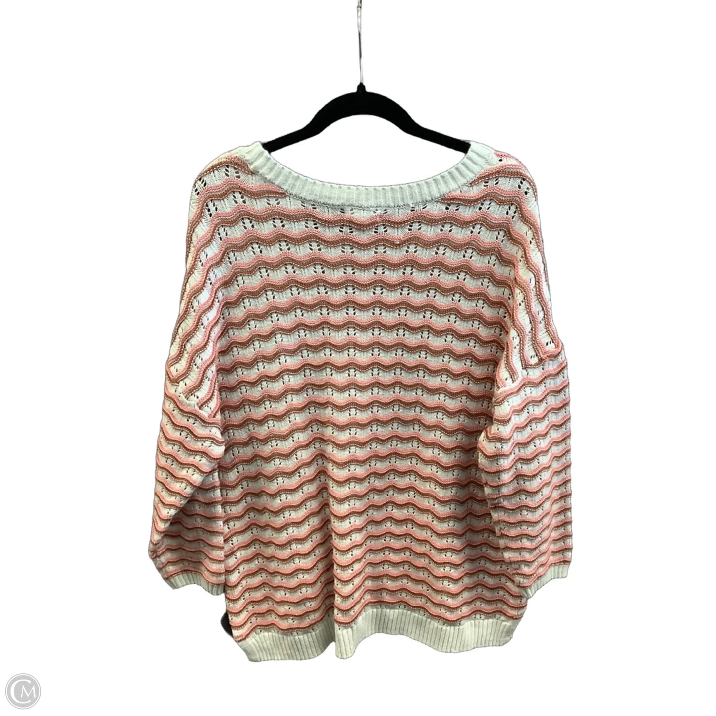 Sweater By Maurices In Striped Pattern, Size: 2x