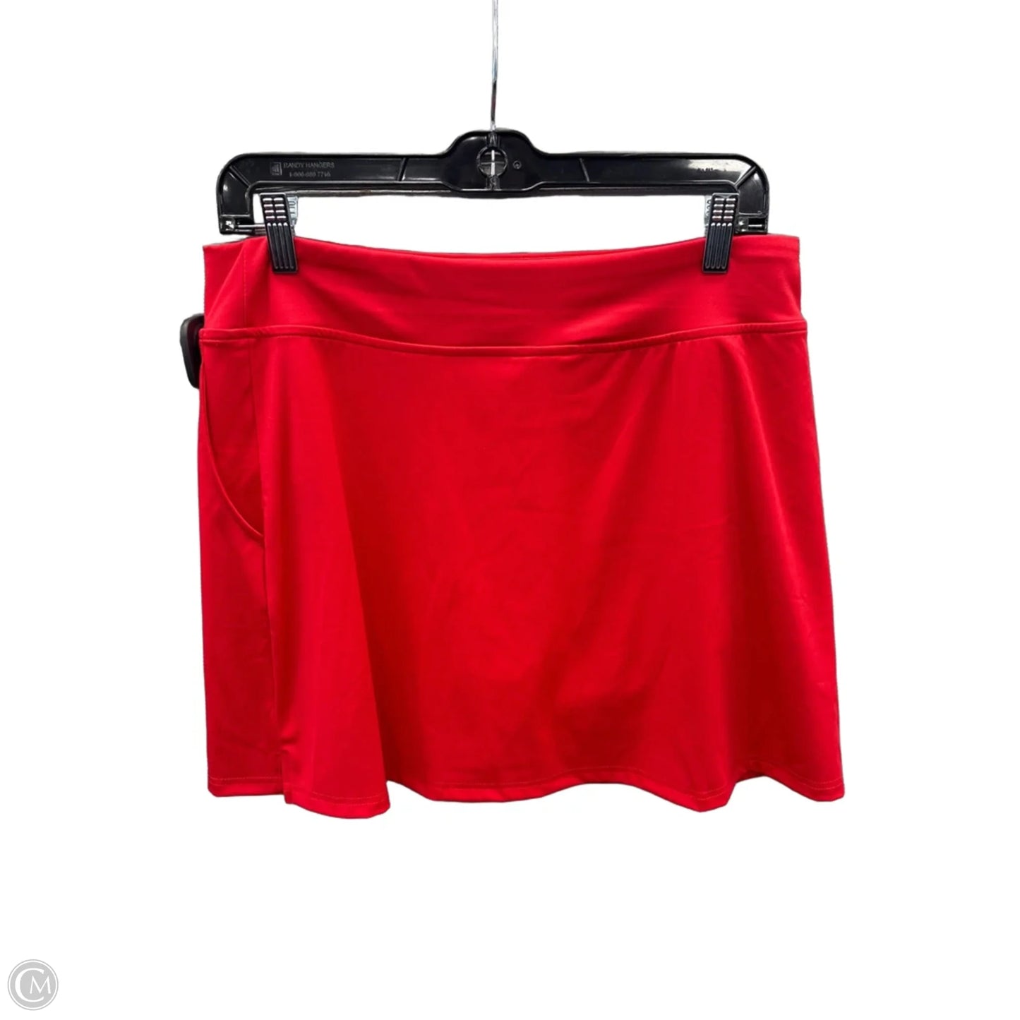 Athletic Skirt By Cmf In Red, Size: L