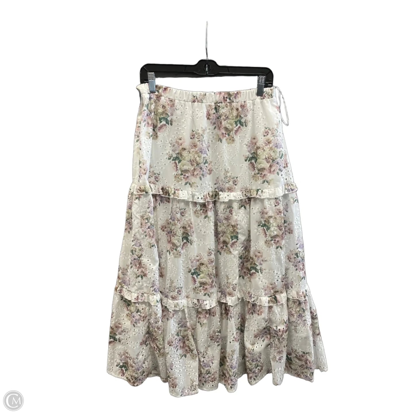 Skirt Maxi By Clothes Mentor In Floral Print, Size: 8