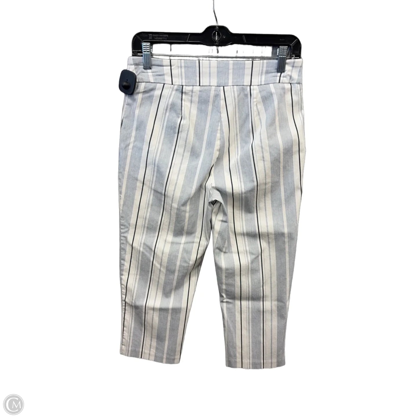 Capris By Clothes Mentor In Striped Pattern, Size: 8