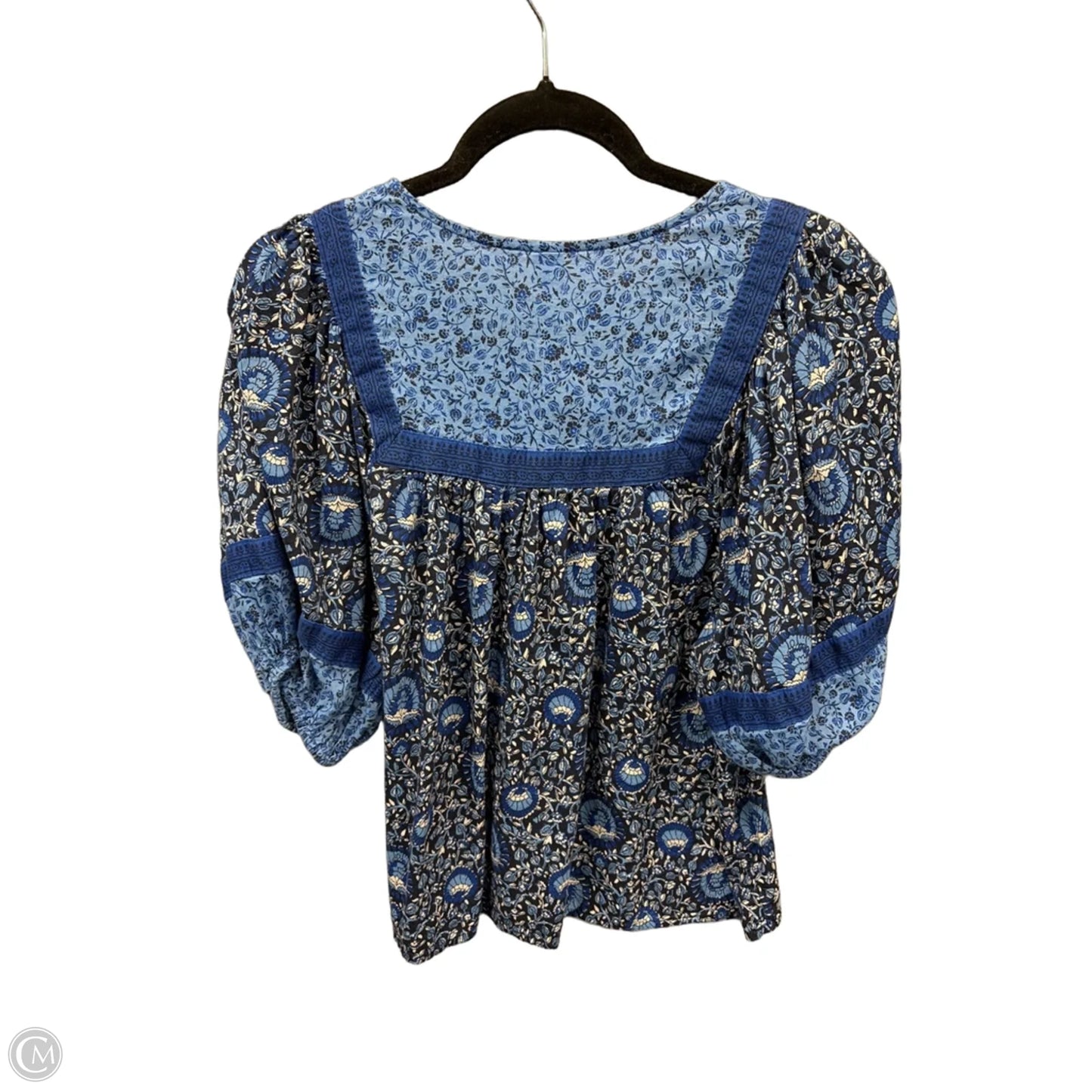 Top Short Sleeve By Old Navy In Blue, Size: M