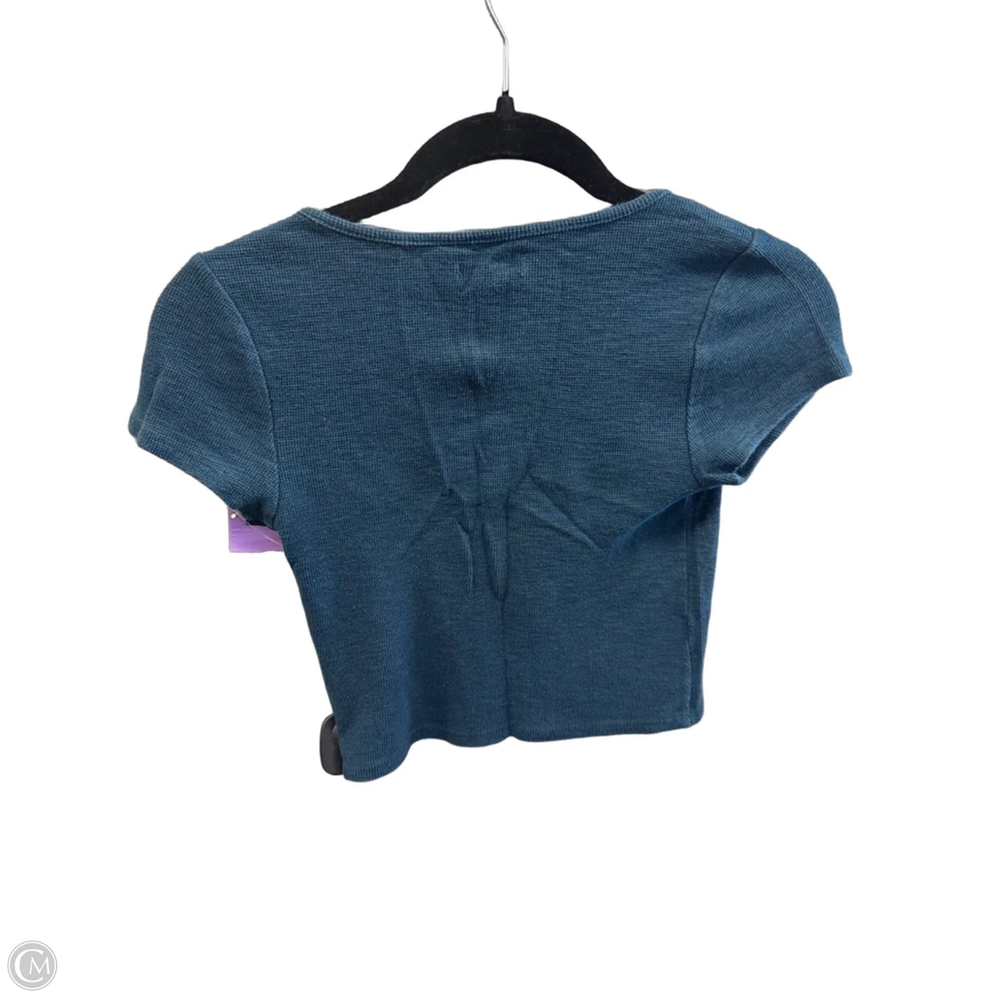 Top Short Sleeve By Wild Fable In Blue, Size: Xs