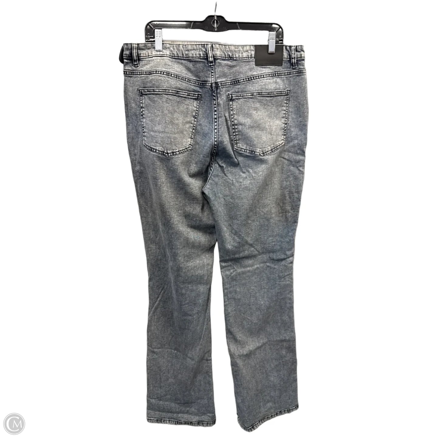 Jeans Boot Cut By Clothes Mentor In Black Denim, Size: 14l