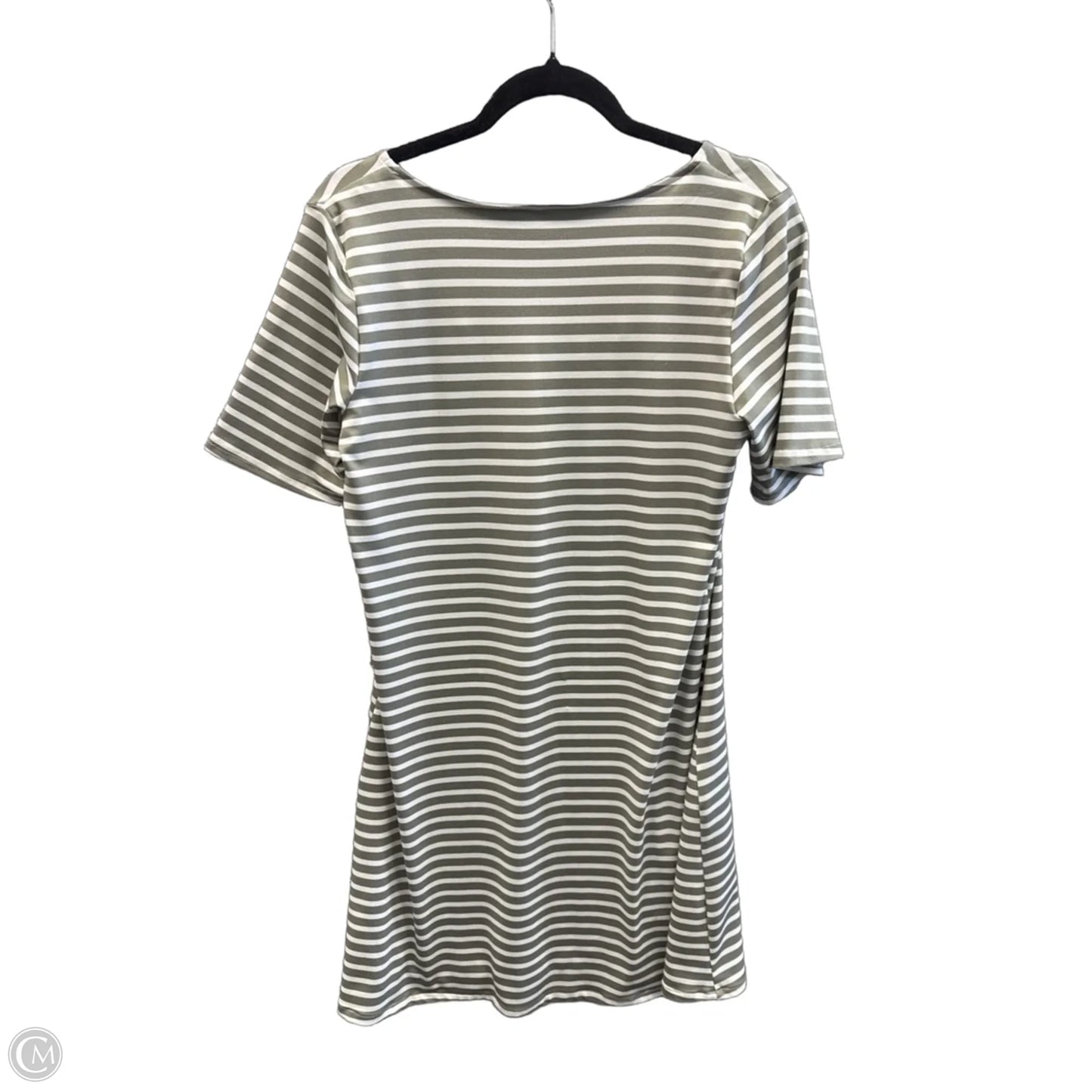 Dress Casual Midi By Clothes Mentor In Striped Pattern, Size: M