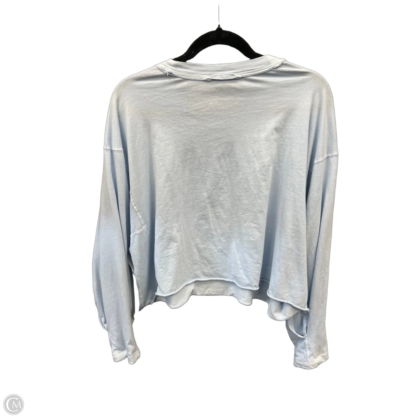 Top Long Sleeve By Free People In Blue, Size: S