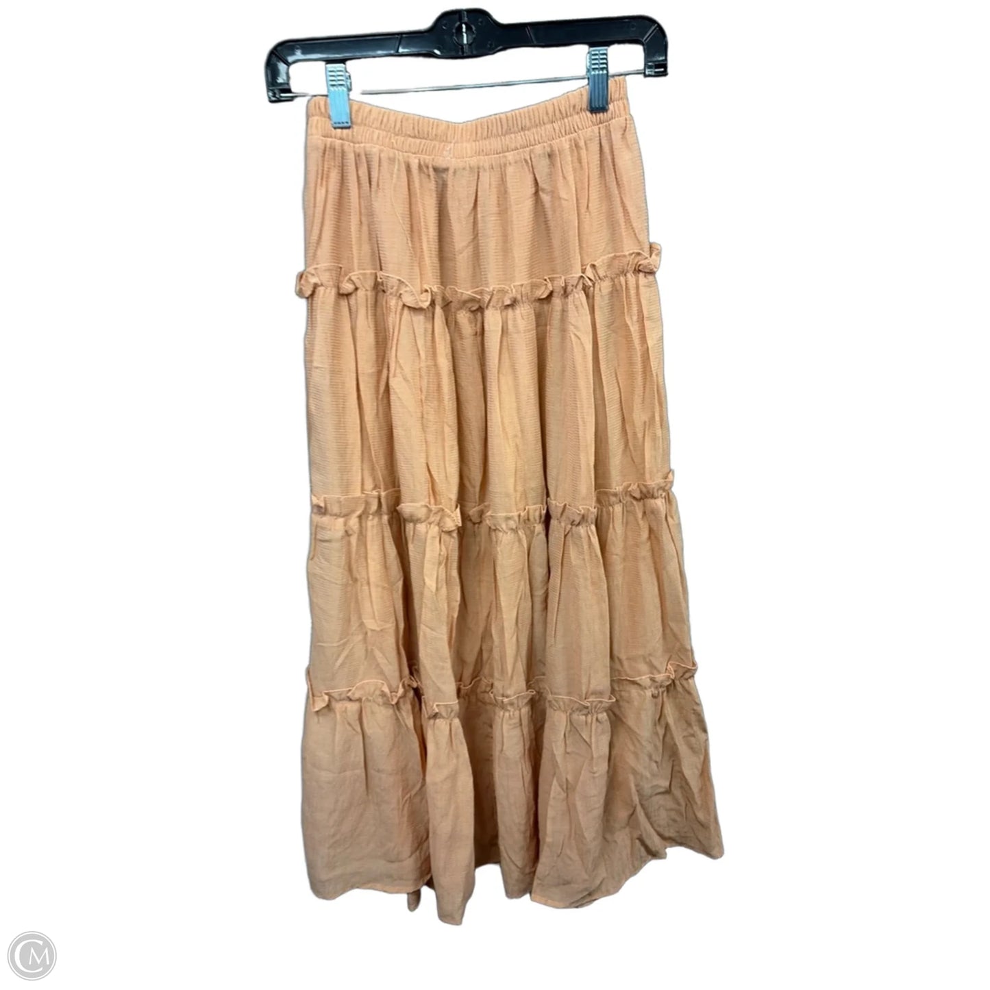 Skirt Maxi By Blu Pepper In Orange, Size: 4