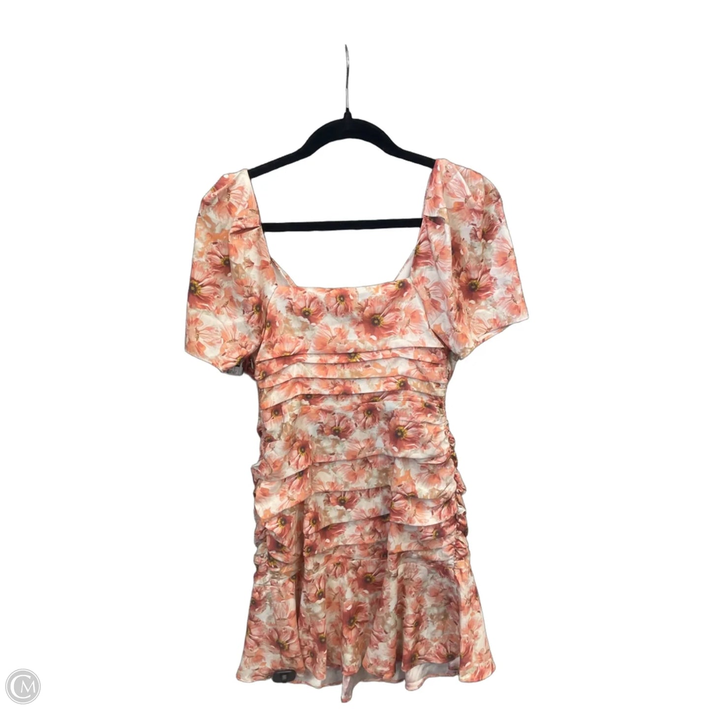 Dress Casual Short By Express In Floral Print, Size: S