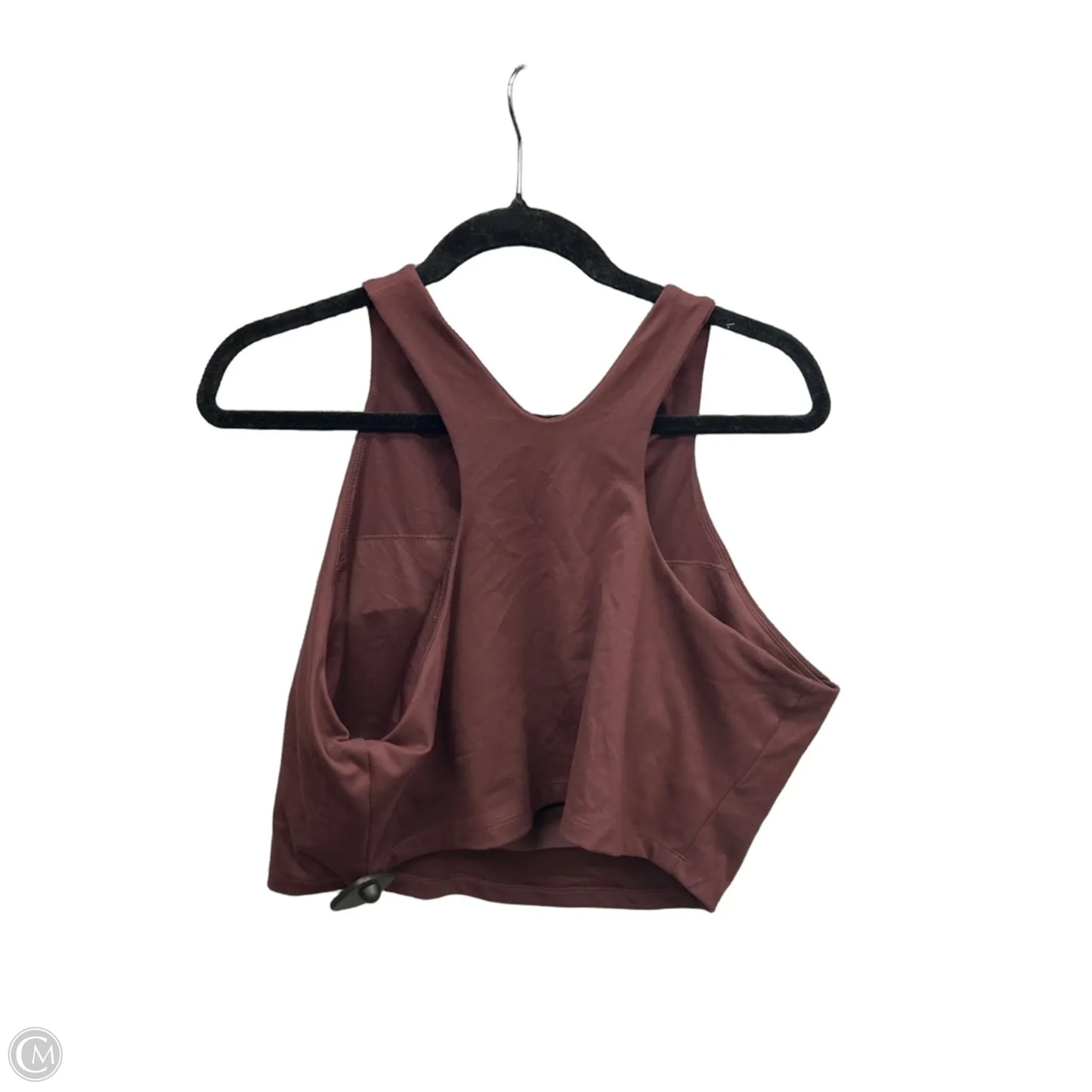 Athletic Bra By Mta Sport In Maroon, Size: 2x