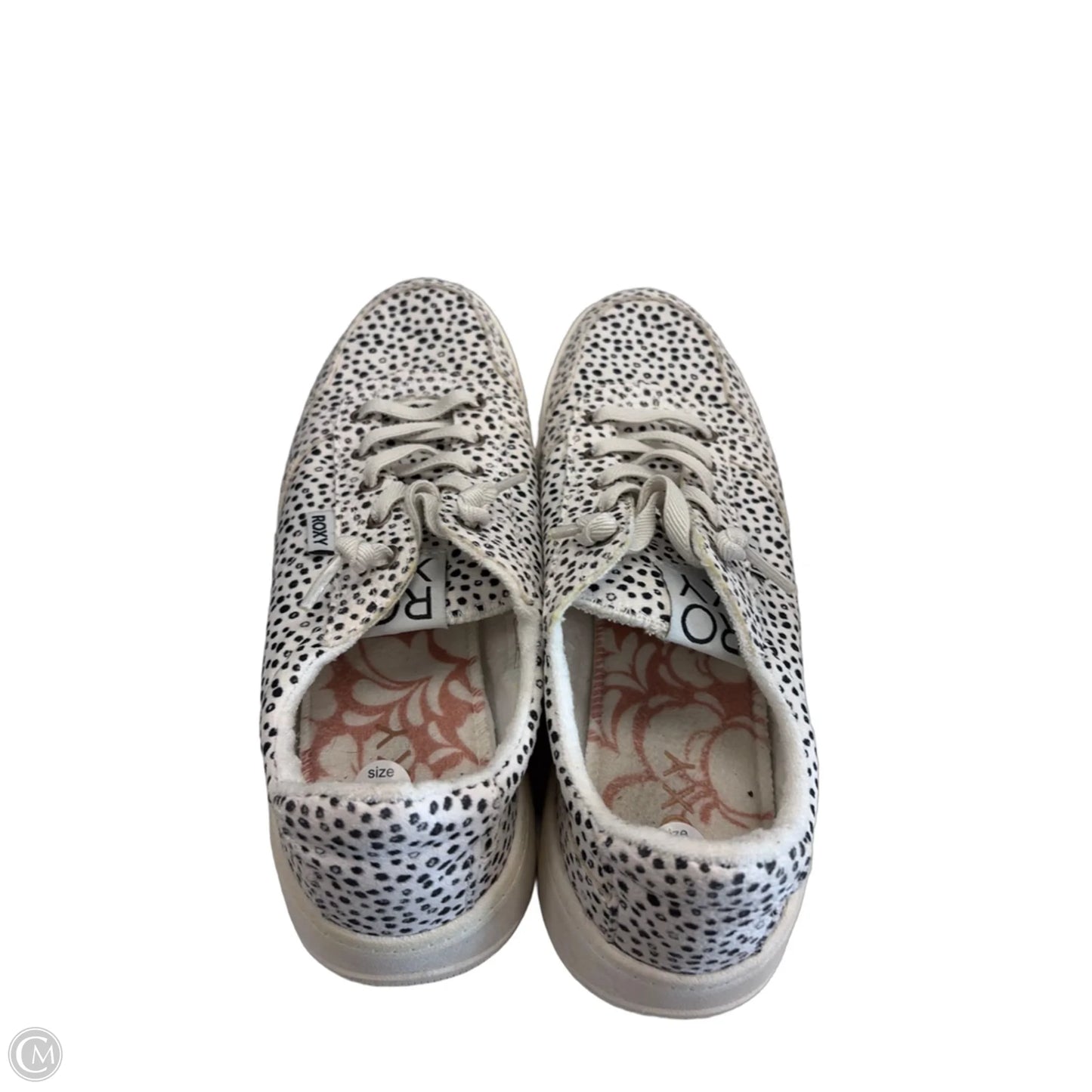 Shoes Sneakers By Roxy In Black & White, Size: 10