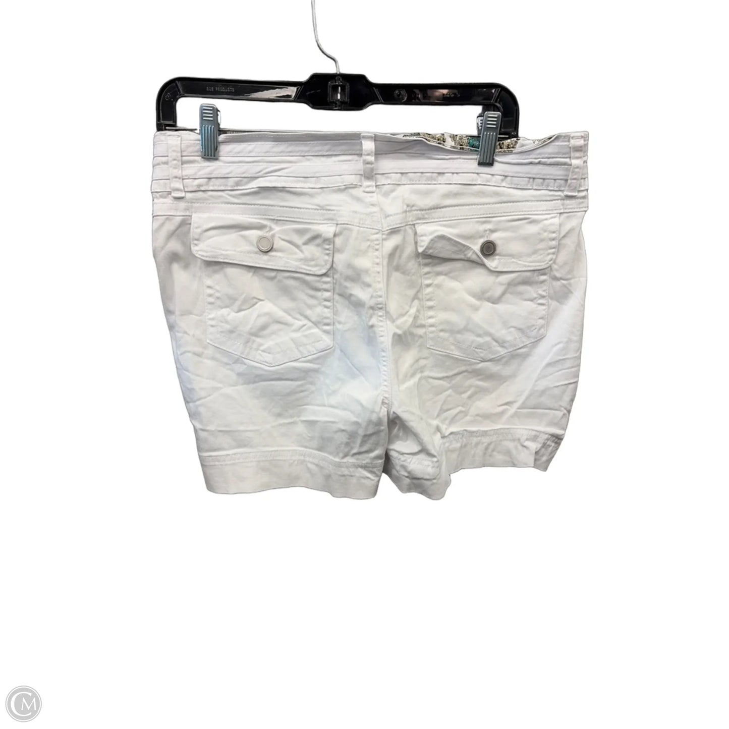 Shorts By One 5 One In White, Size: 10