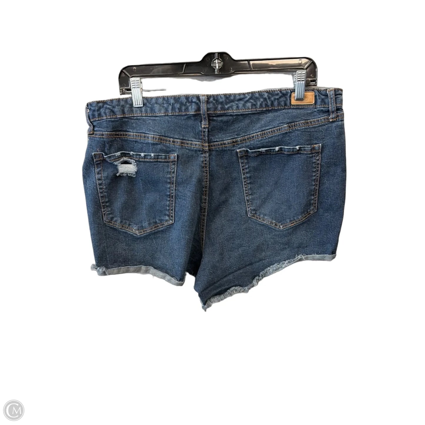 Shorts By Sofia By Sofia Vergara In Blue Denim, Size: 18