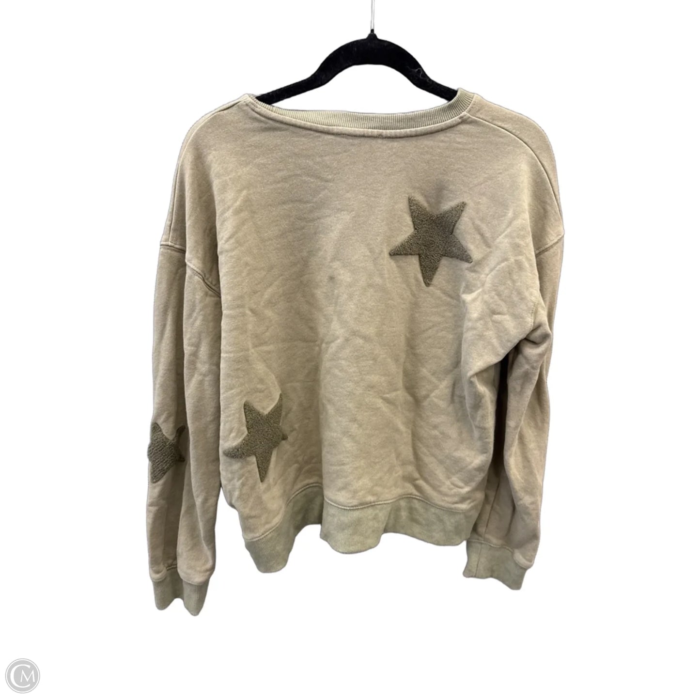Sweatshirt Crewneck By By Together In Green, Size: L