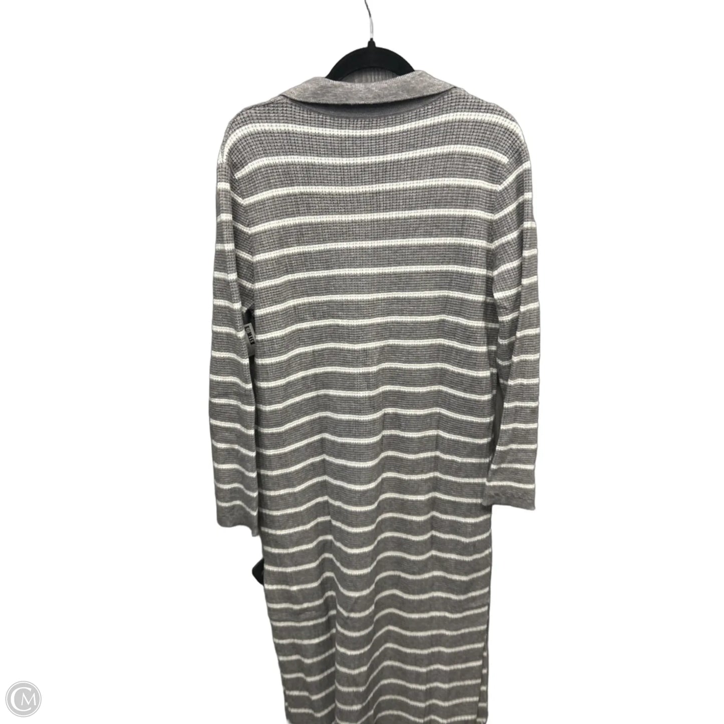 Dress Sweater By Cmf In Striped Pattern, Size: L