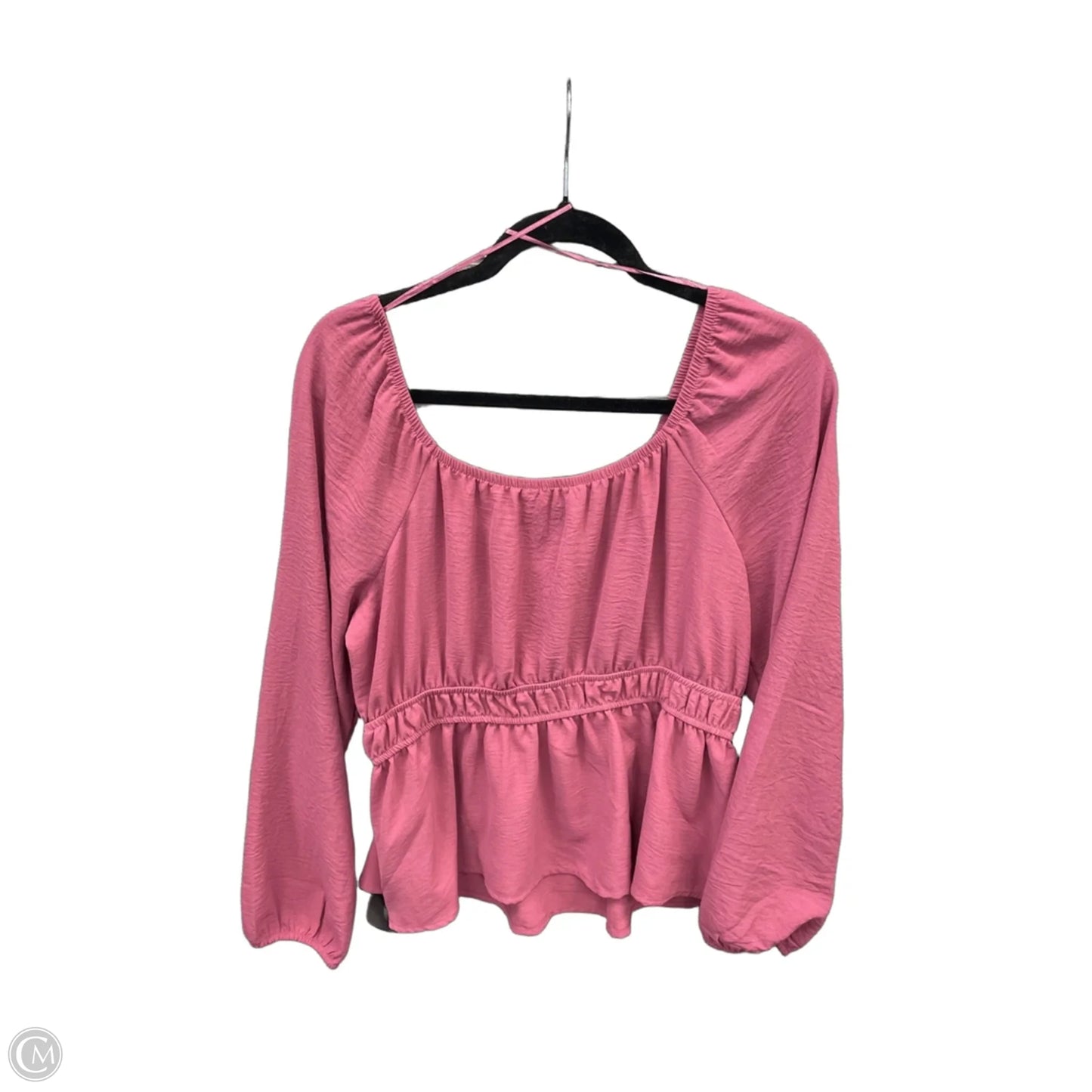 Top Long Sleeve By Olive And Oak In Purple, Size: L