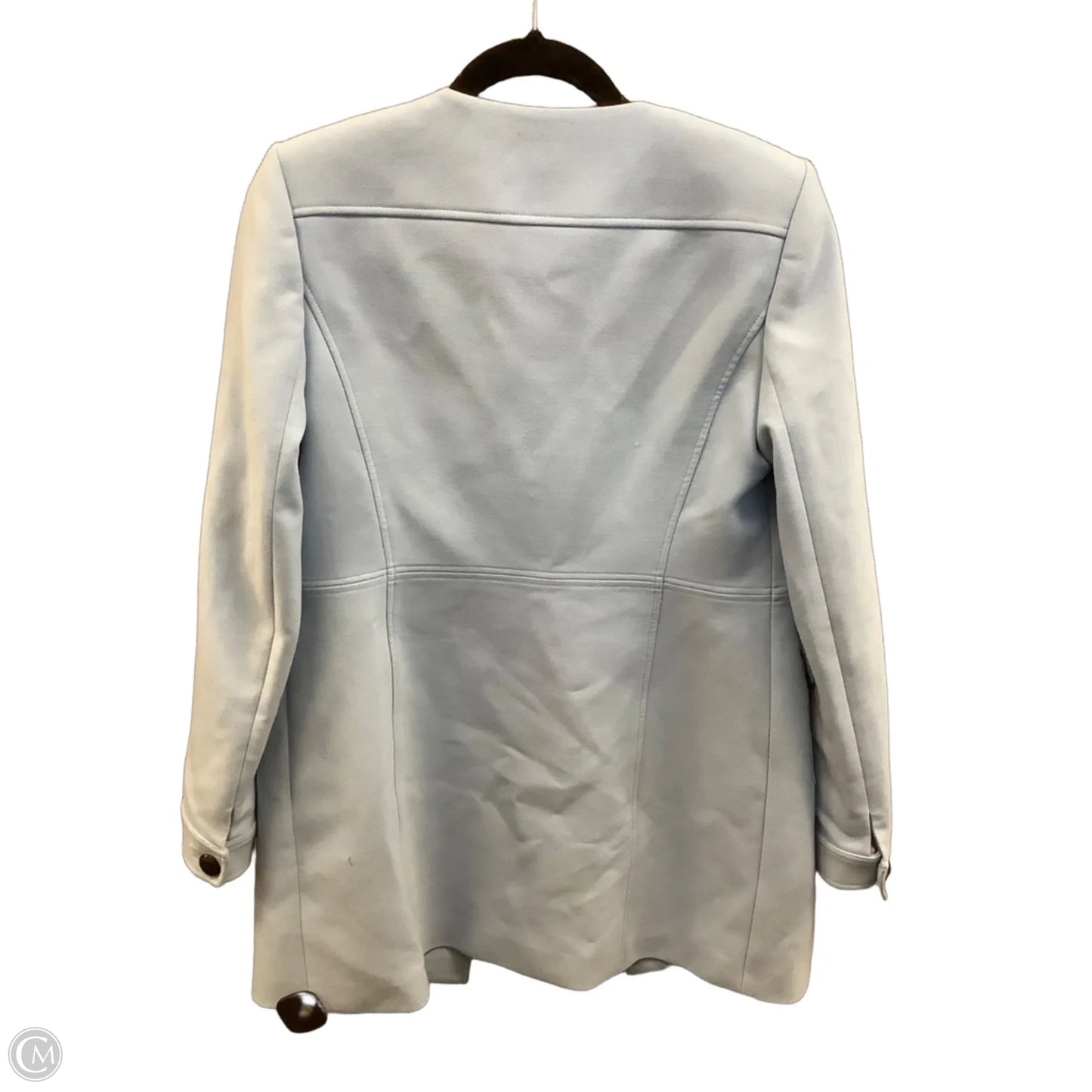 Jacket Designer By Karl Lagerfeld In Blue, Size: S