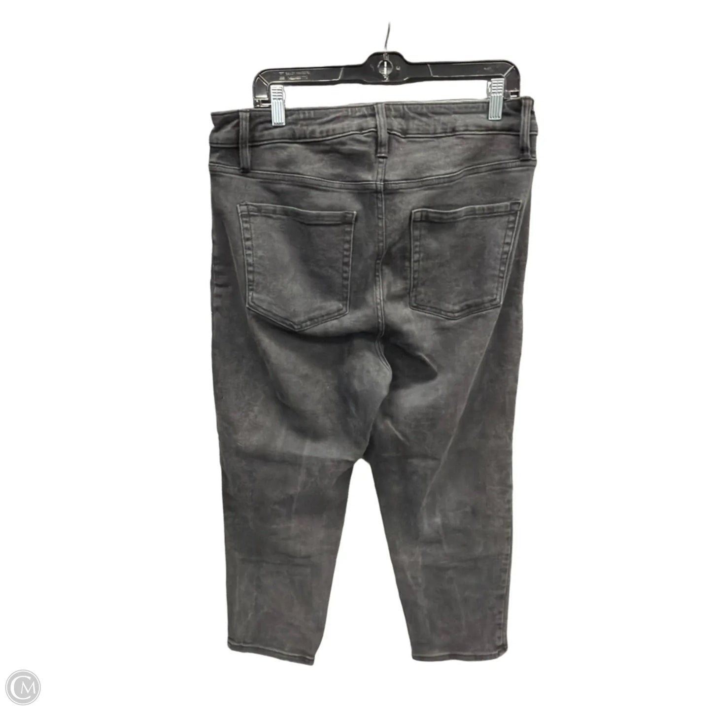 Jeans Boyfriend By Ava & Viv In Black Denim, Size: 14