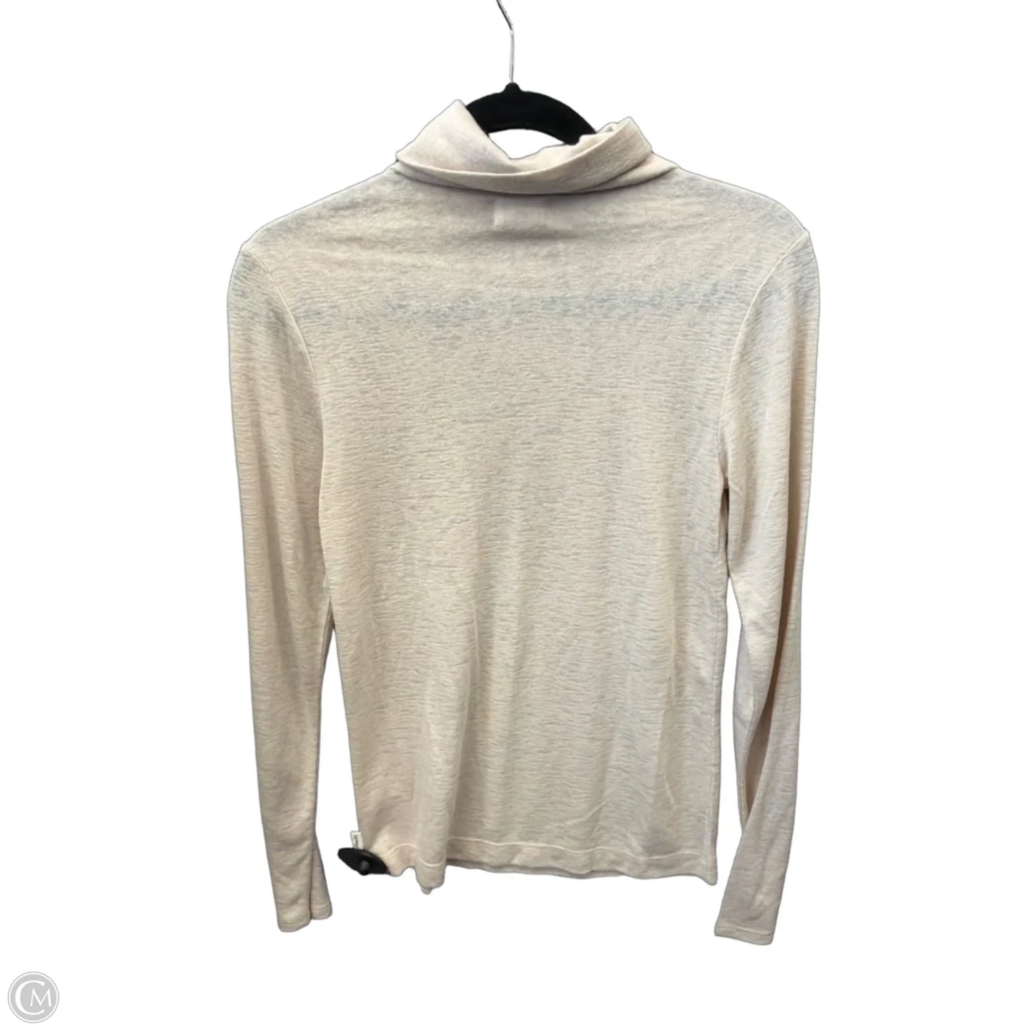 Top Long Sleeve By Upwest In Cream, Size: Xs