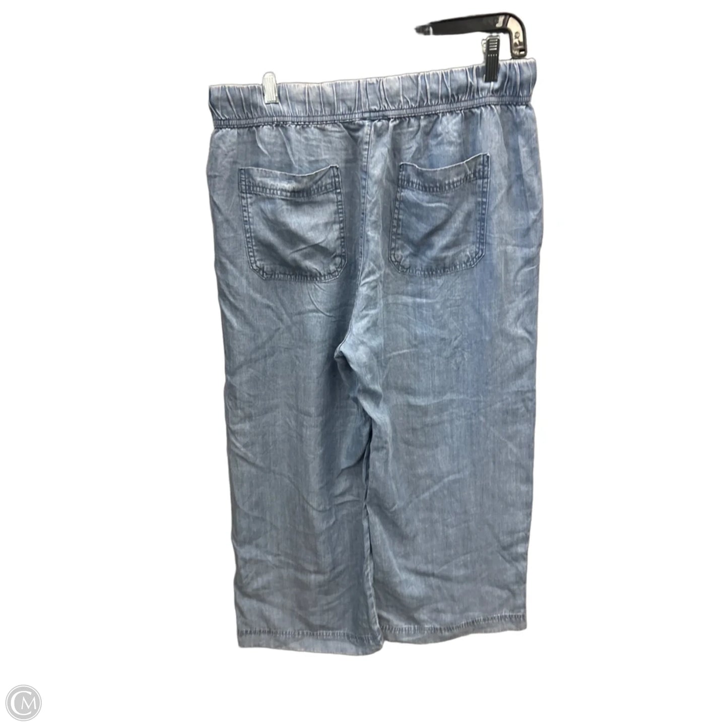 Pants Cropped By Splendid In Blue Denim, Size: 12