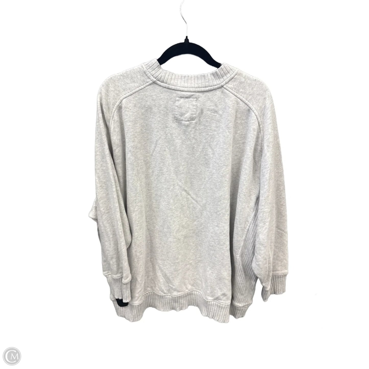 Sweatshirt Collar By Aerie In Grey, Size: Xl