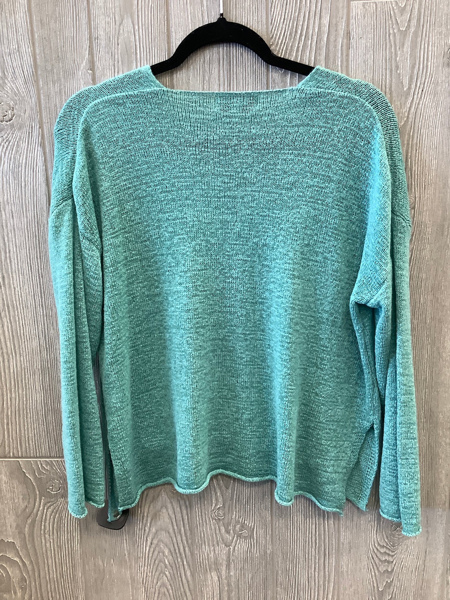 Sweater By Clothes Mentor In Teal, Size: M