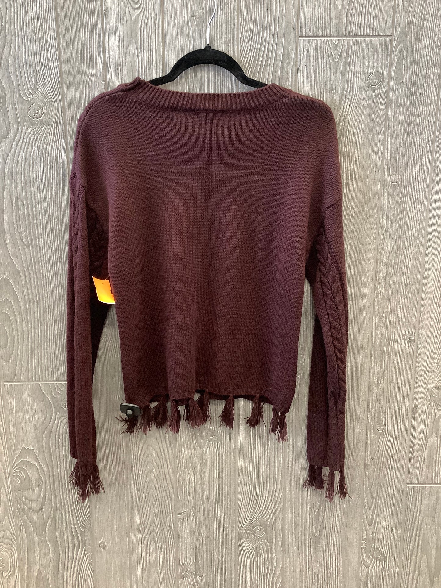 Sweater By Clothes Mentor In Brown, Size: M