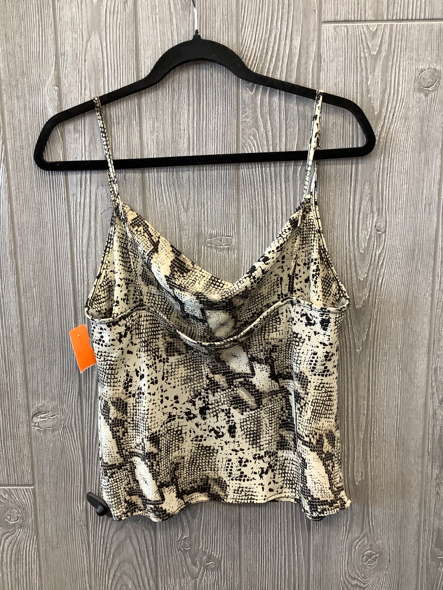 Top Sleeveless By Clothes Mentor In Snakeskin Print, Size: L